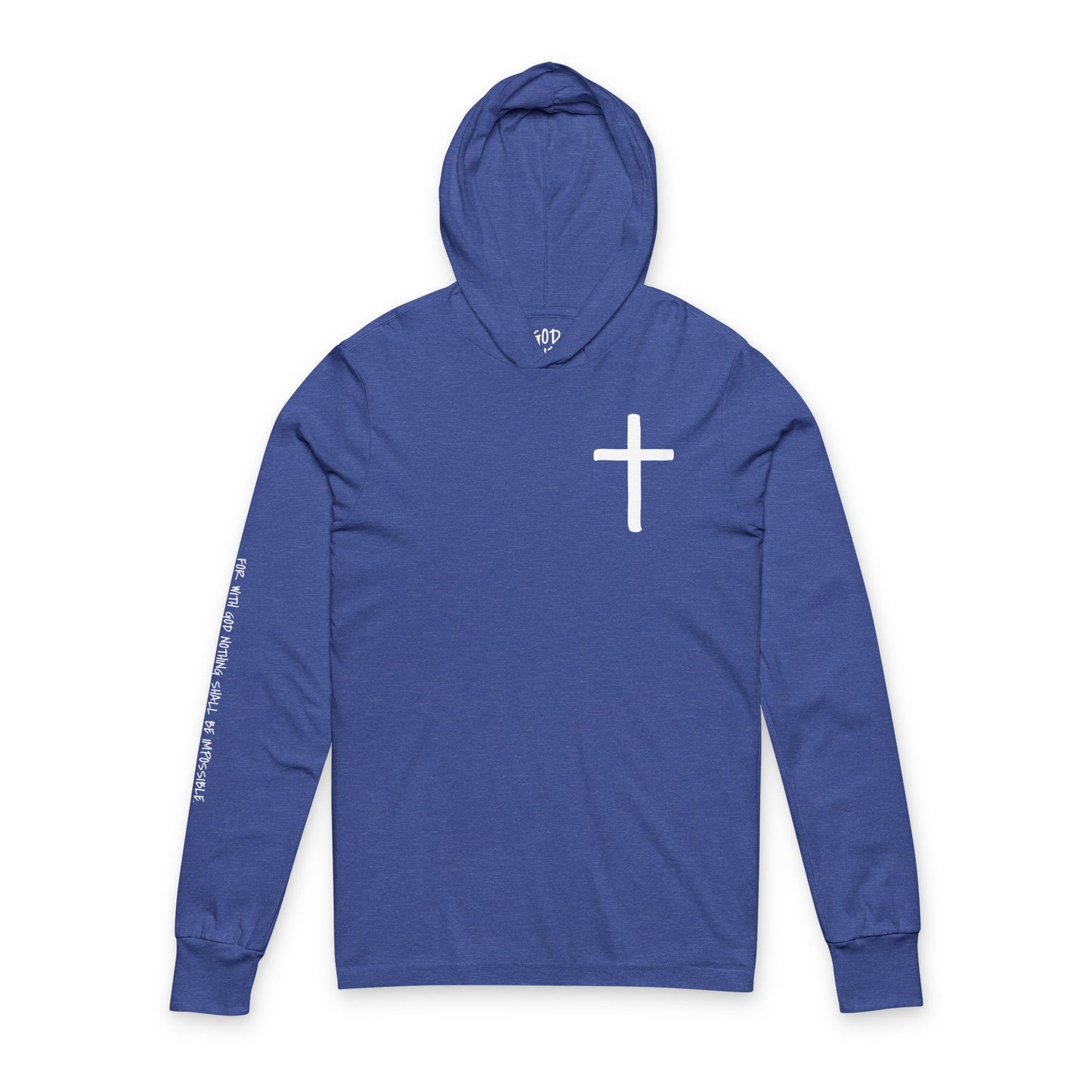 GOD DID - Unisex Hooded Long Sleeve T-Shirt