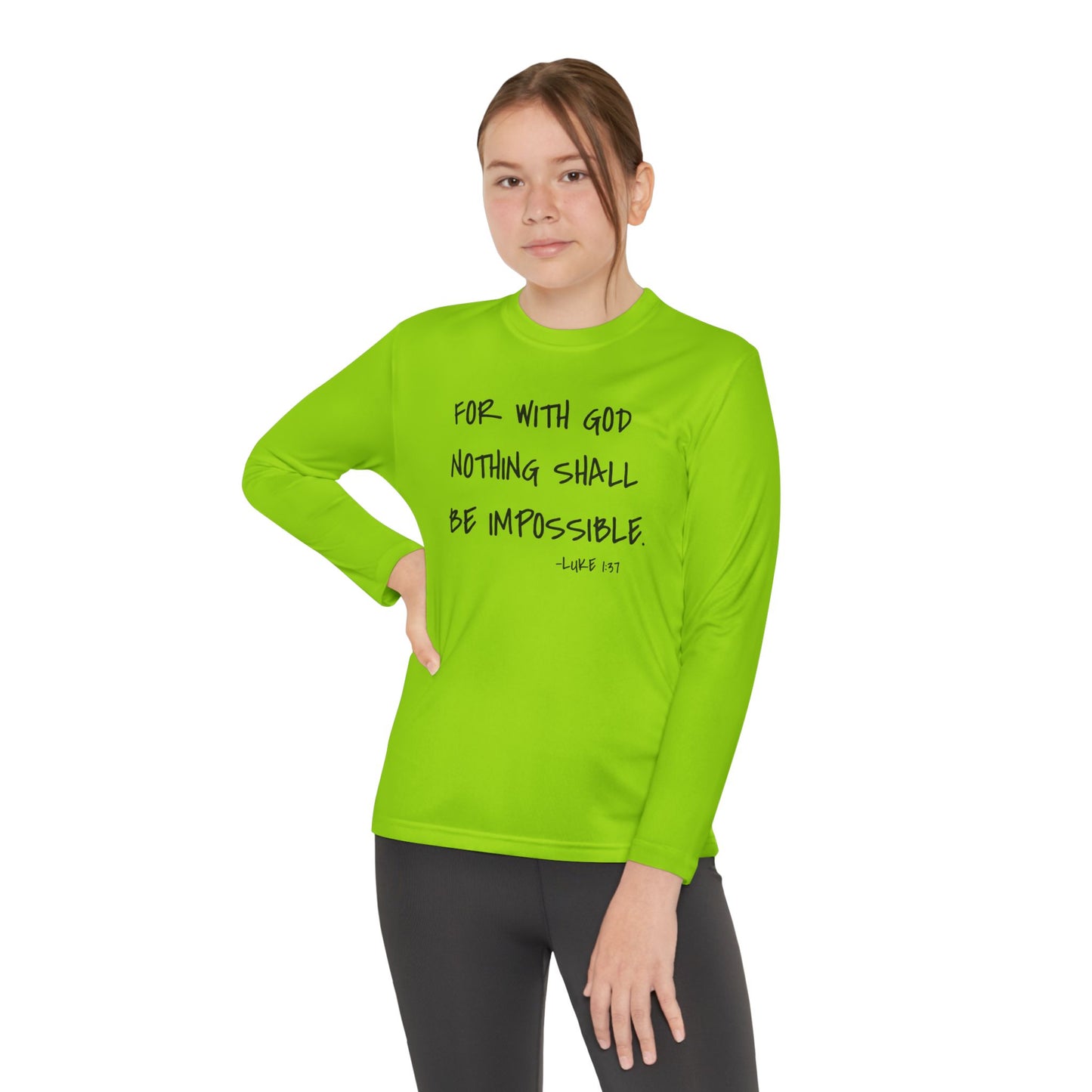 GOD DID - Youth Long Sleeve T-Shirt