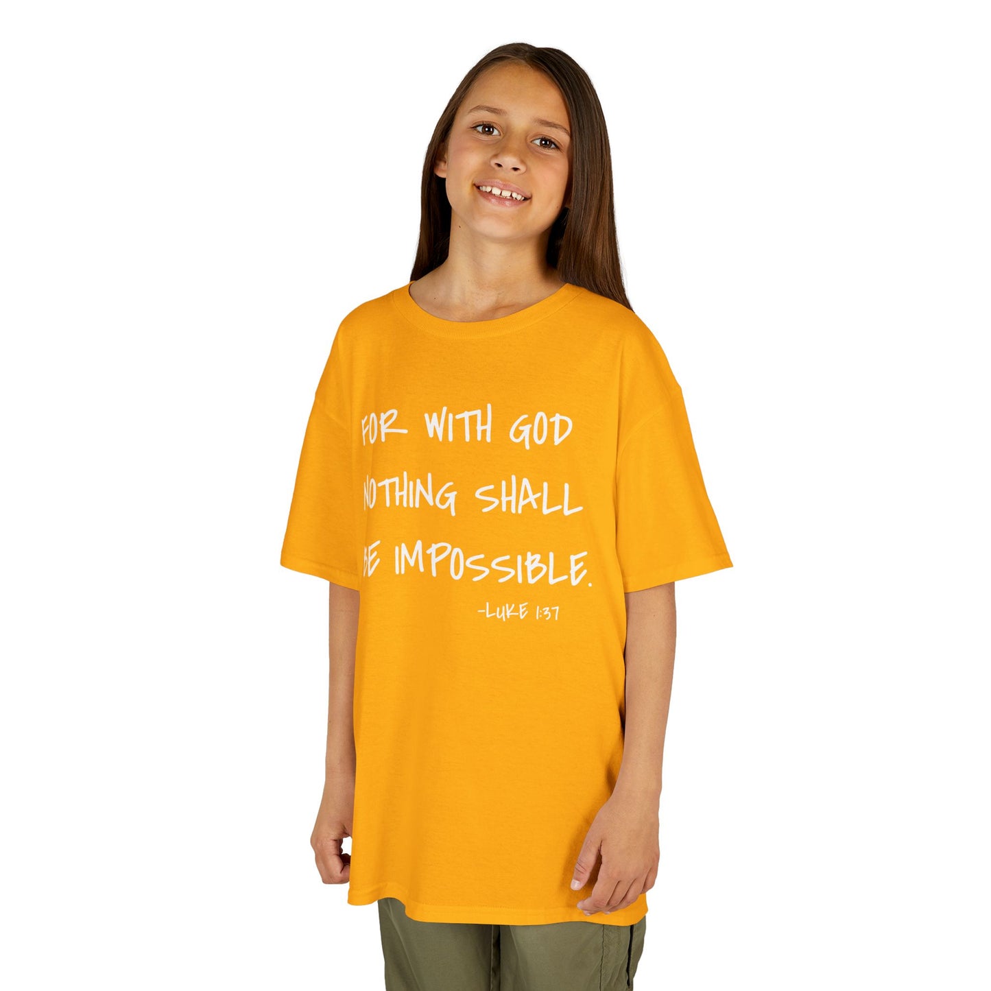 GOD DID - Kids Heavy T-Shirt