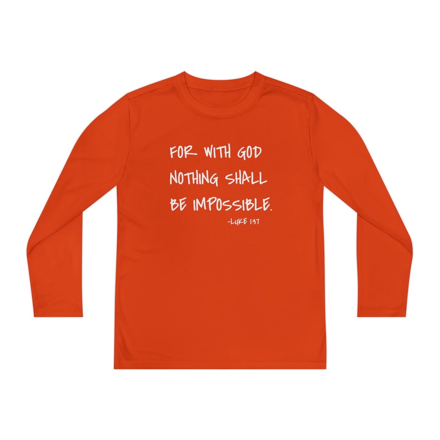 GOD DID - Youth Long Sleeve T-Shirt
