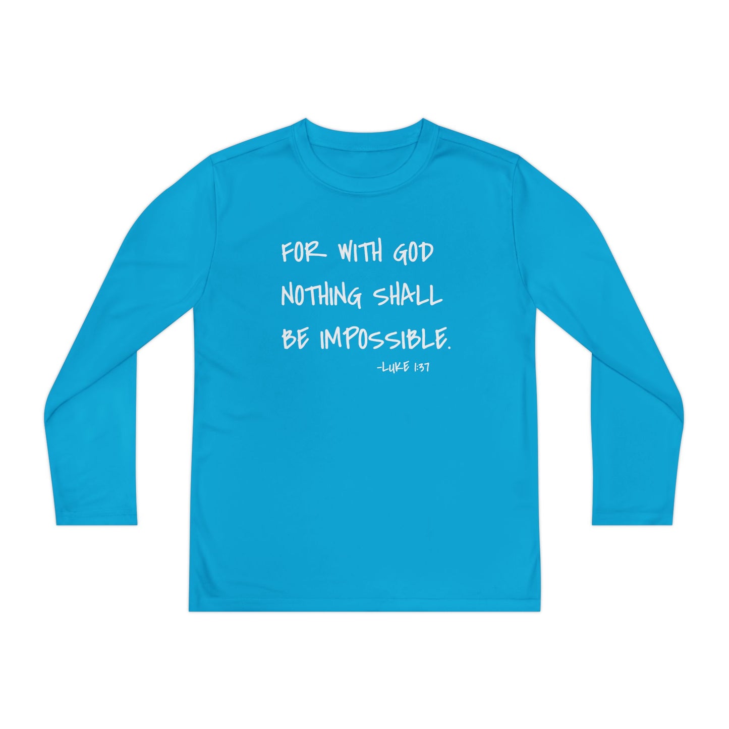 GOD DID - Youth Long Sleeve T-Shirt