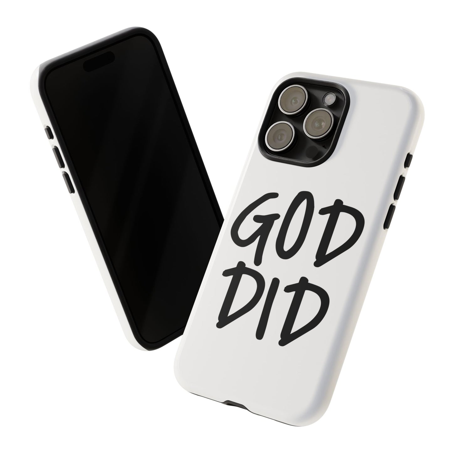 GOD DID - Apple iPhone Case(iPhone 13, 14, 15, 16, 17 Pro/Pro Max)
