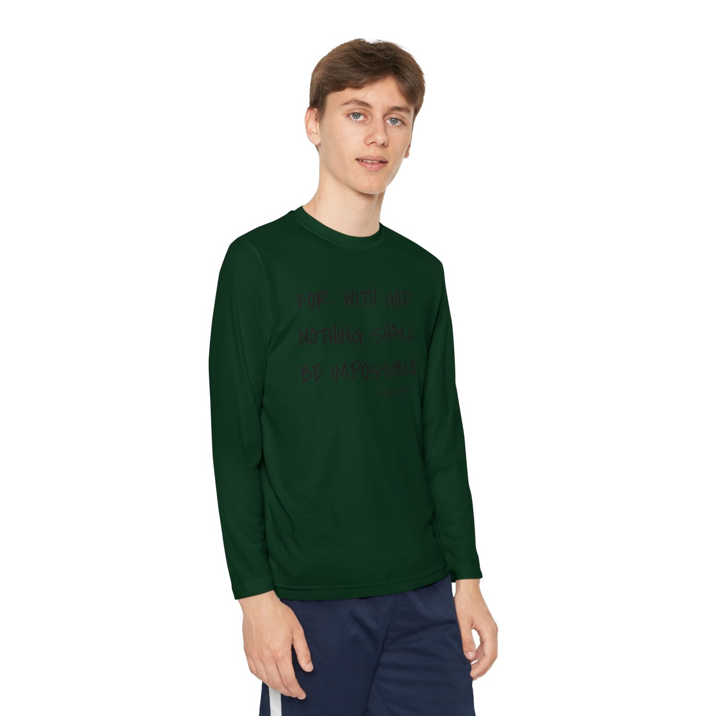 GOD DID - Youth Long Sleeve T-Shirt
