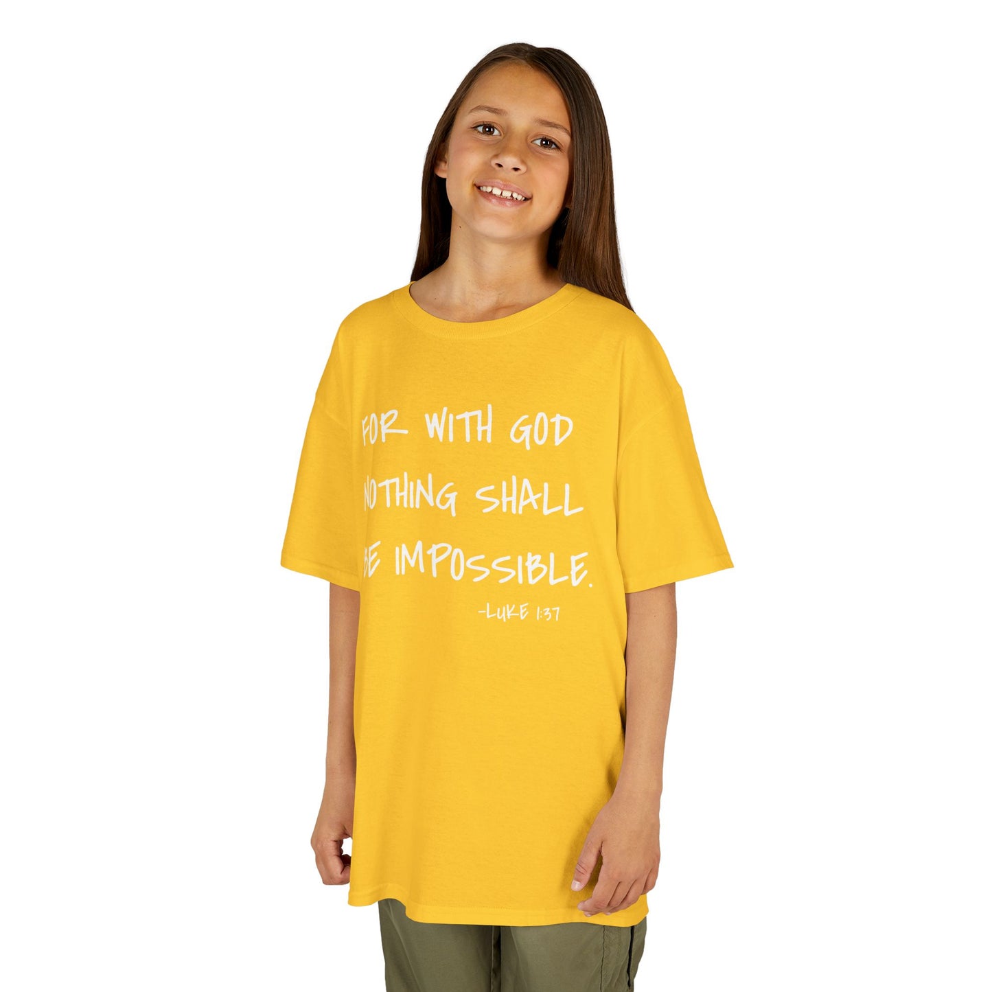 GOD DID - Kids Heavy T-Shirt
