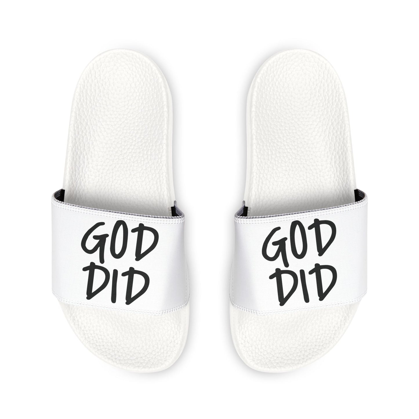 GOD DID - Women's Removable-Strap Sandals