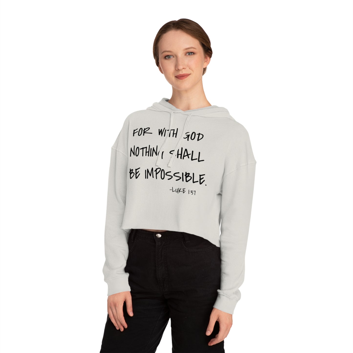 GOD DID - Women’s Cropped Hoodie