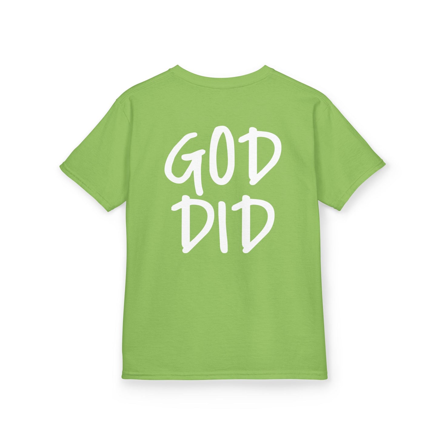 GOD DID - Kids Heavy T-Shirt