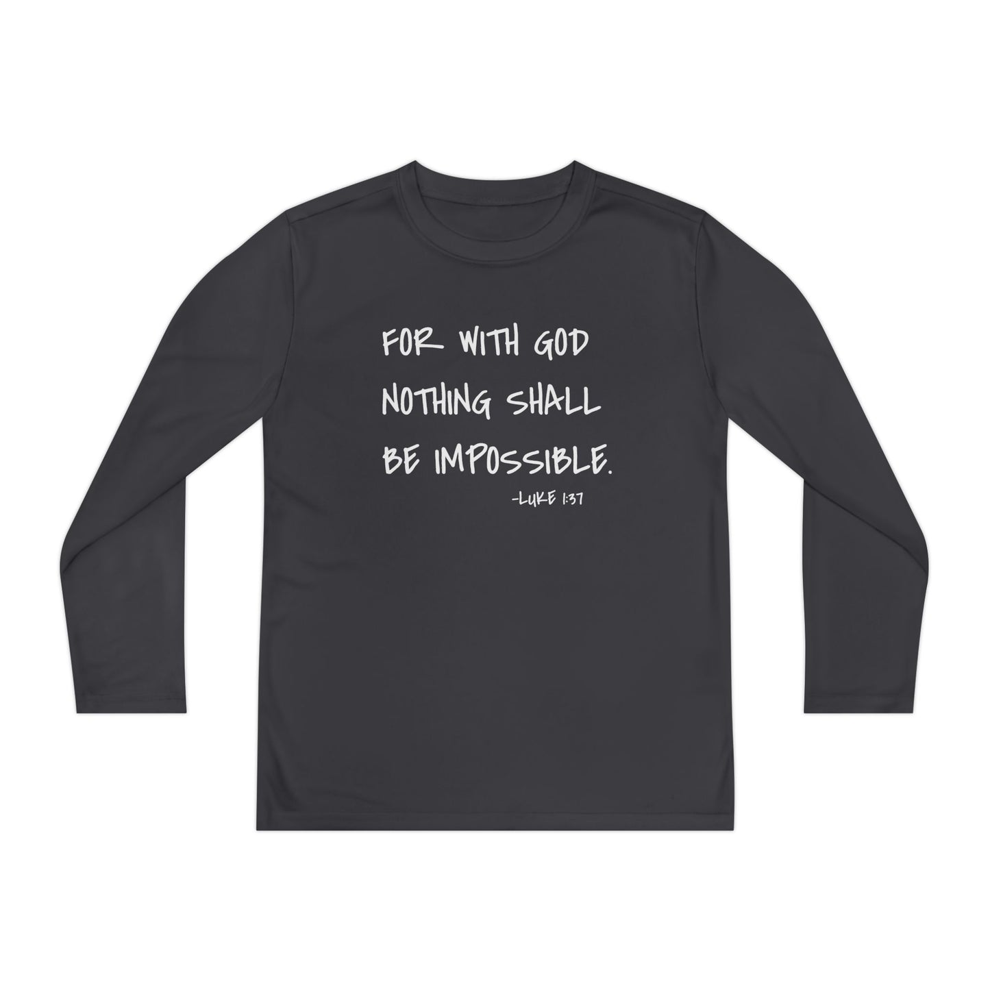 GOD DID - Youth Long Sleeve T-Shirt
