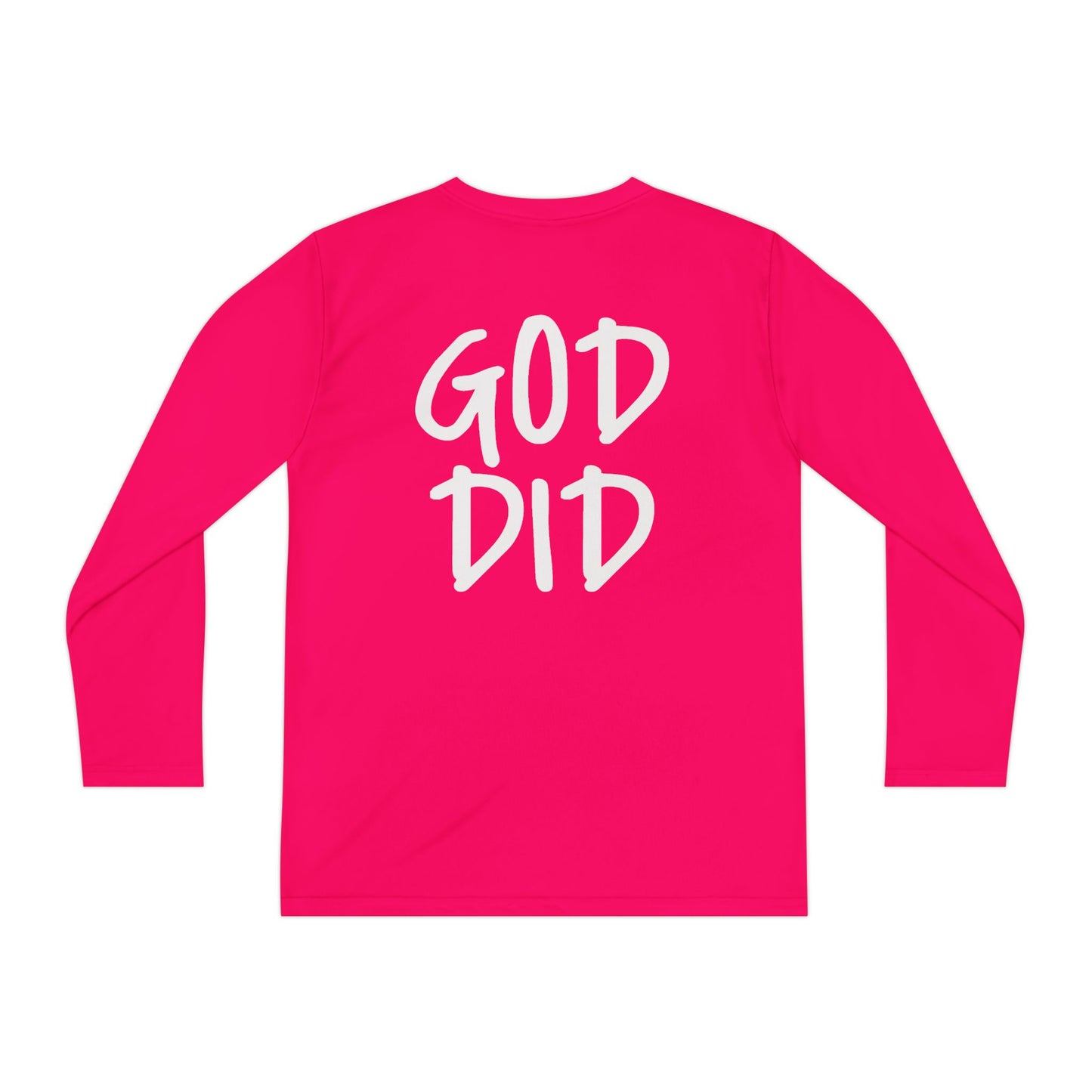 GOD DID - Youth Long Sleeve T-Shirt