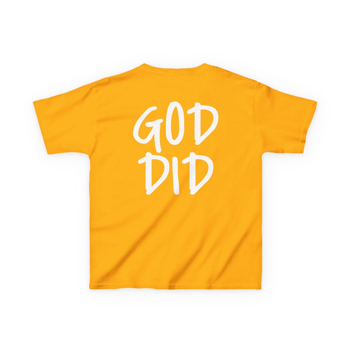 GOD DID - Kids Heavy T-Shirt