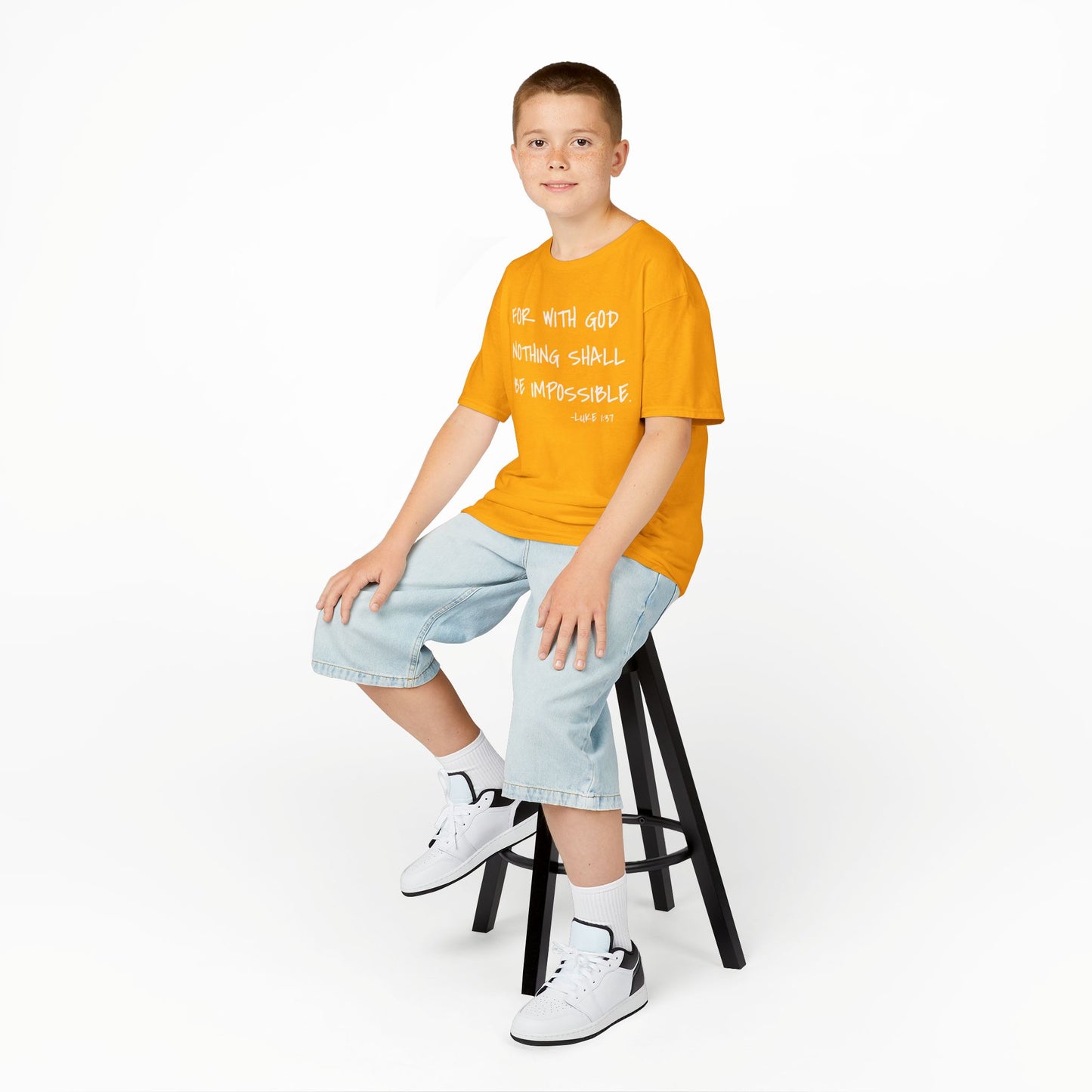 GOD DID - Kids Heavy T-Shirt