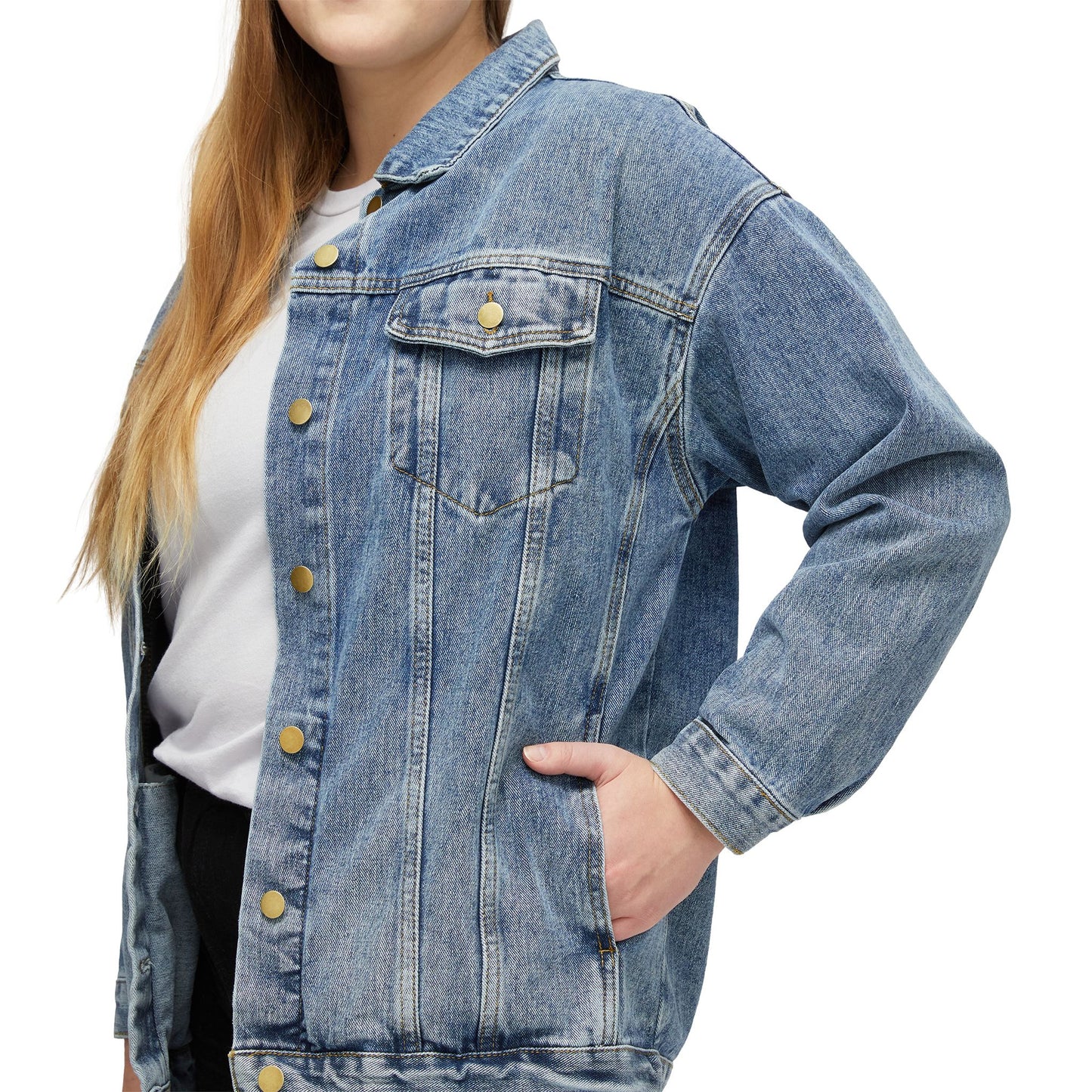 GOD DID - Women's Denim Jacket