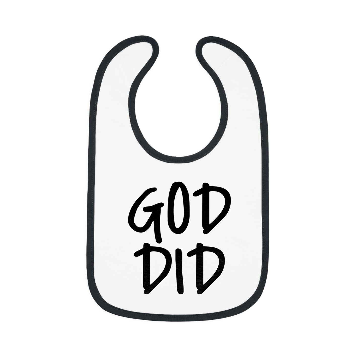 GOD DID - Baby Bib
