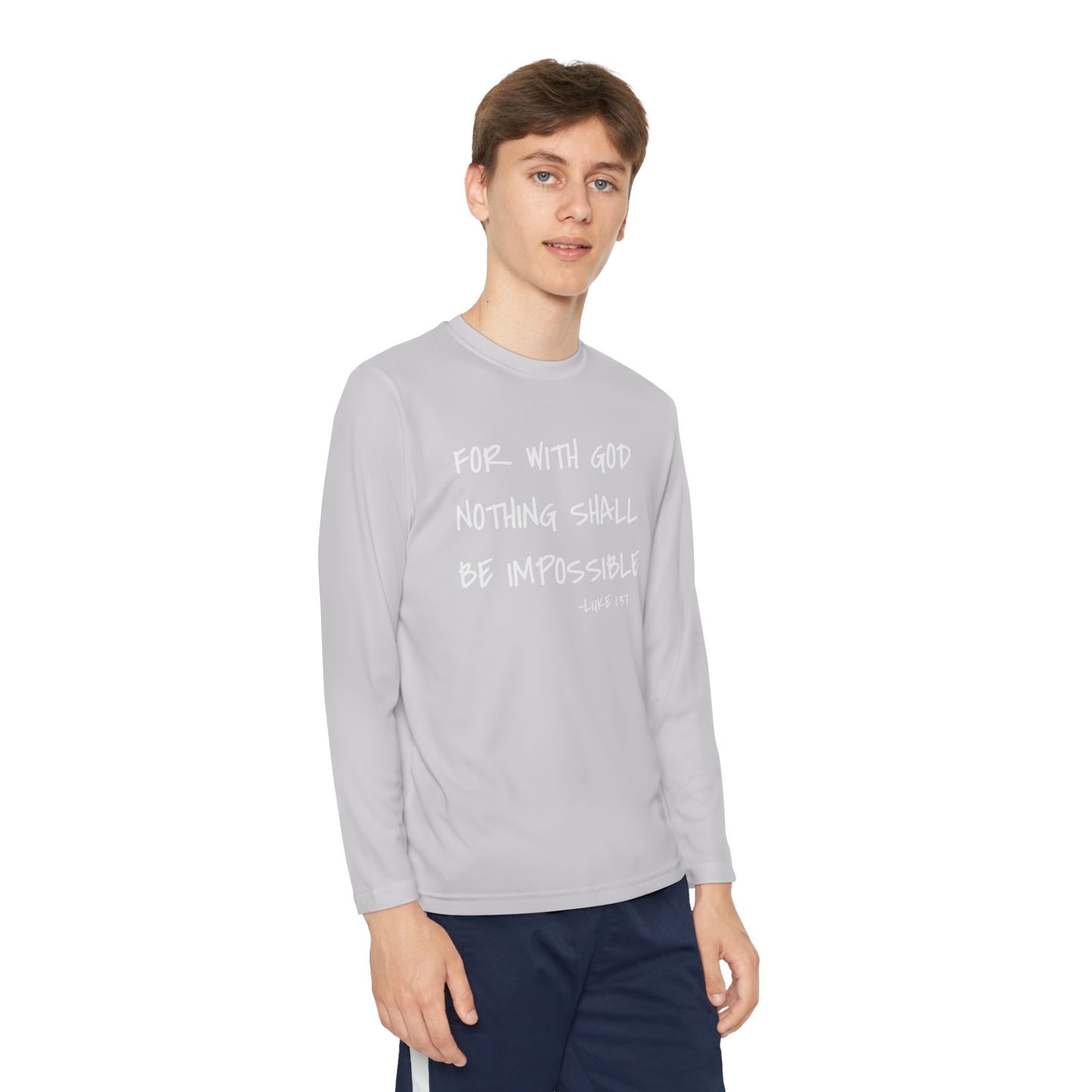 GOD DID - Youth Long Sleeve T-Shirt