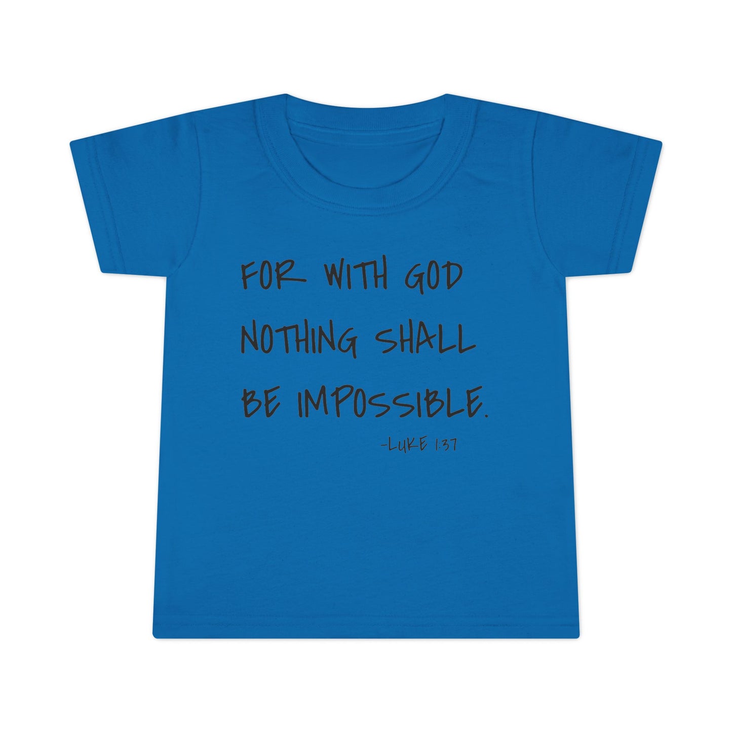 GOD DID - Faith Inspired Toddler T-shirt