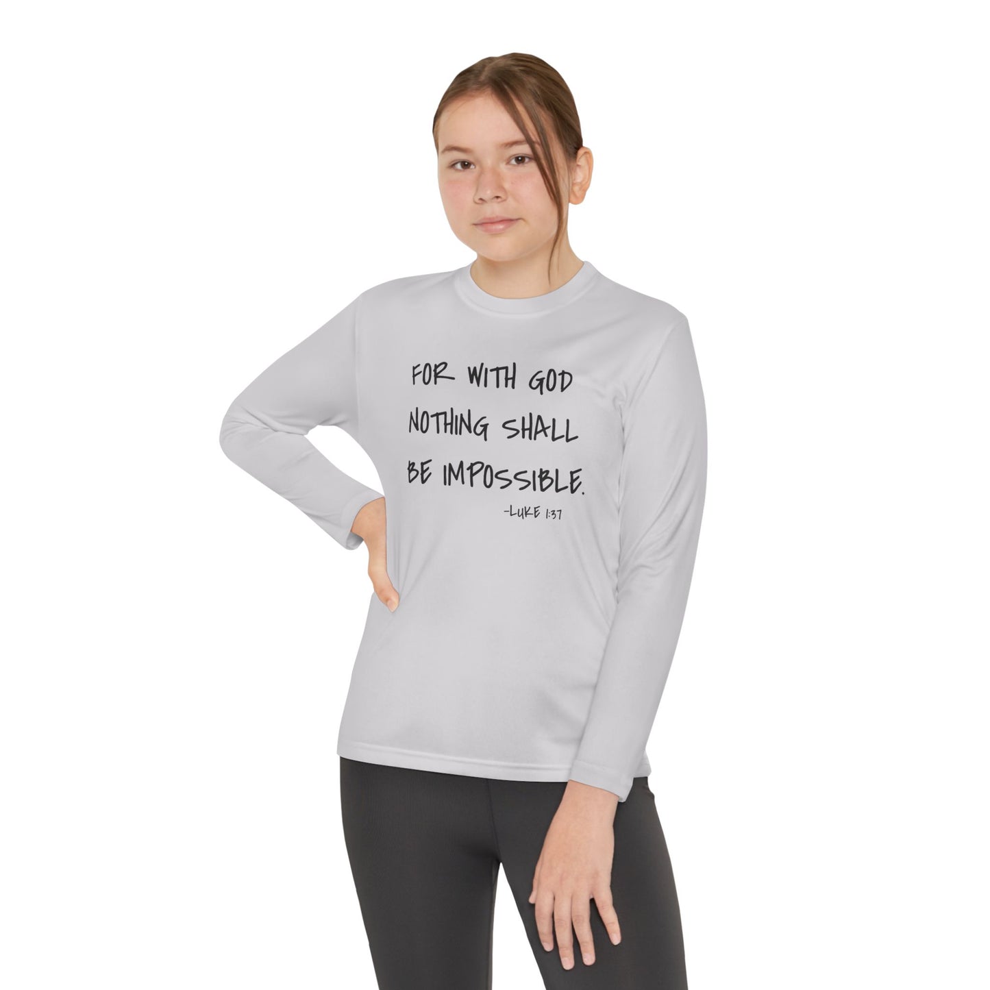 GOD DID - Youth Long Sleeve T-Shirt