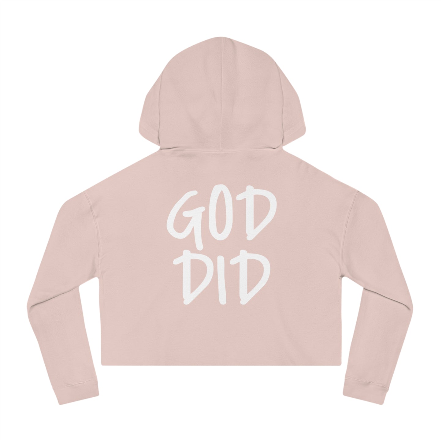 GOD DID - Women’s Cropped Hoodie