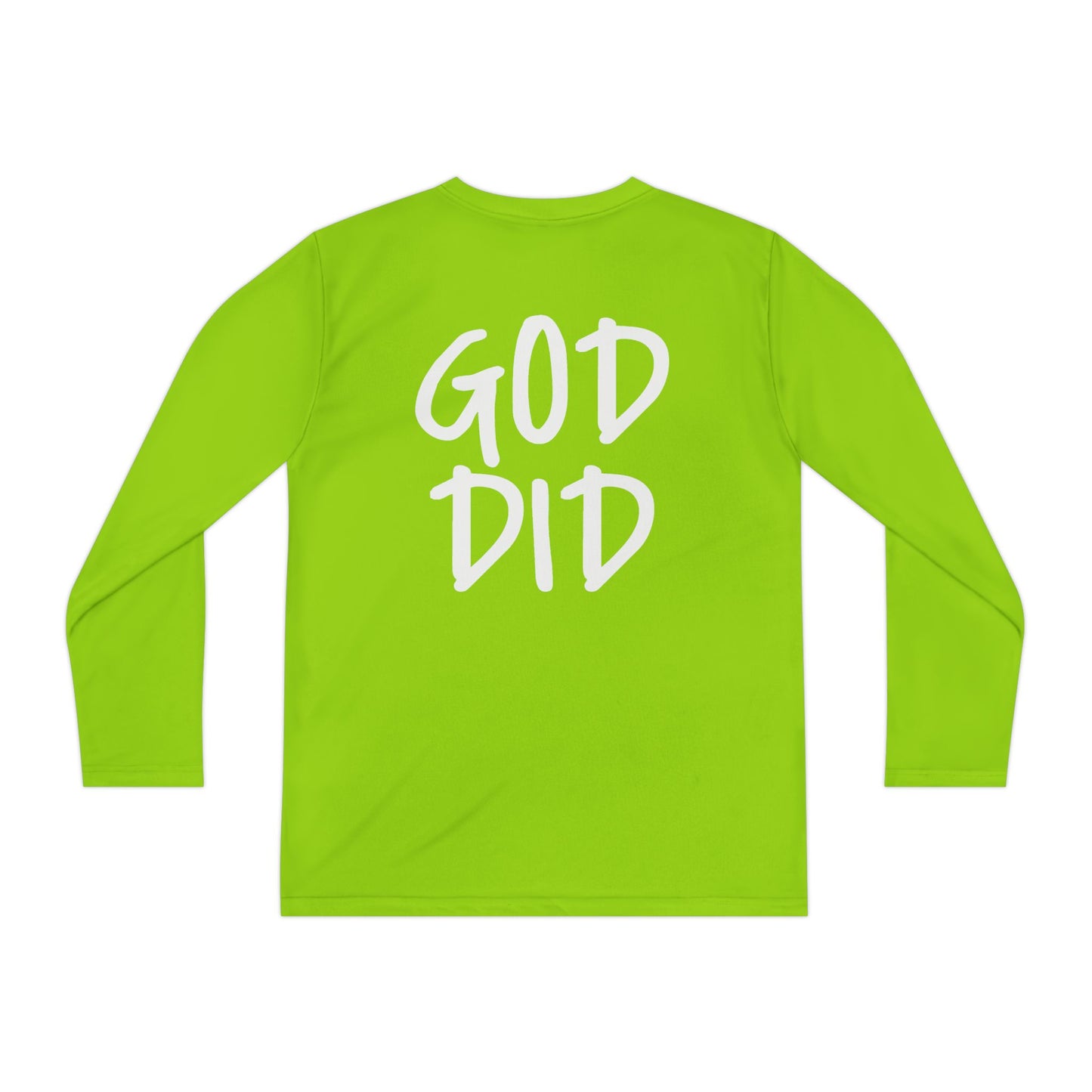 GOD DID - Youth Long Sleeve T-Shirt