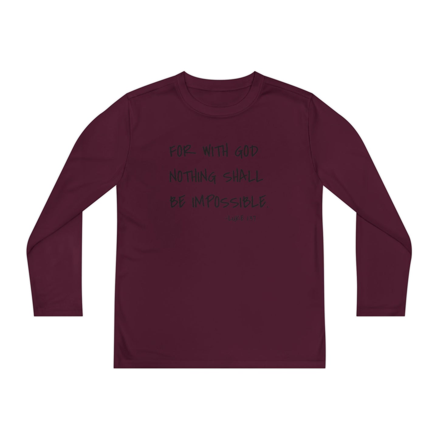 GOD DID - Youth Long Sleeve T-Shirt
