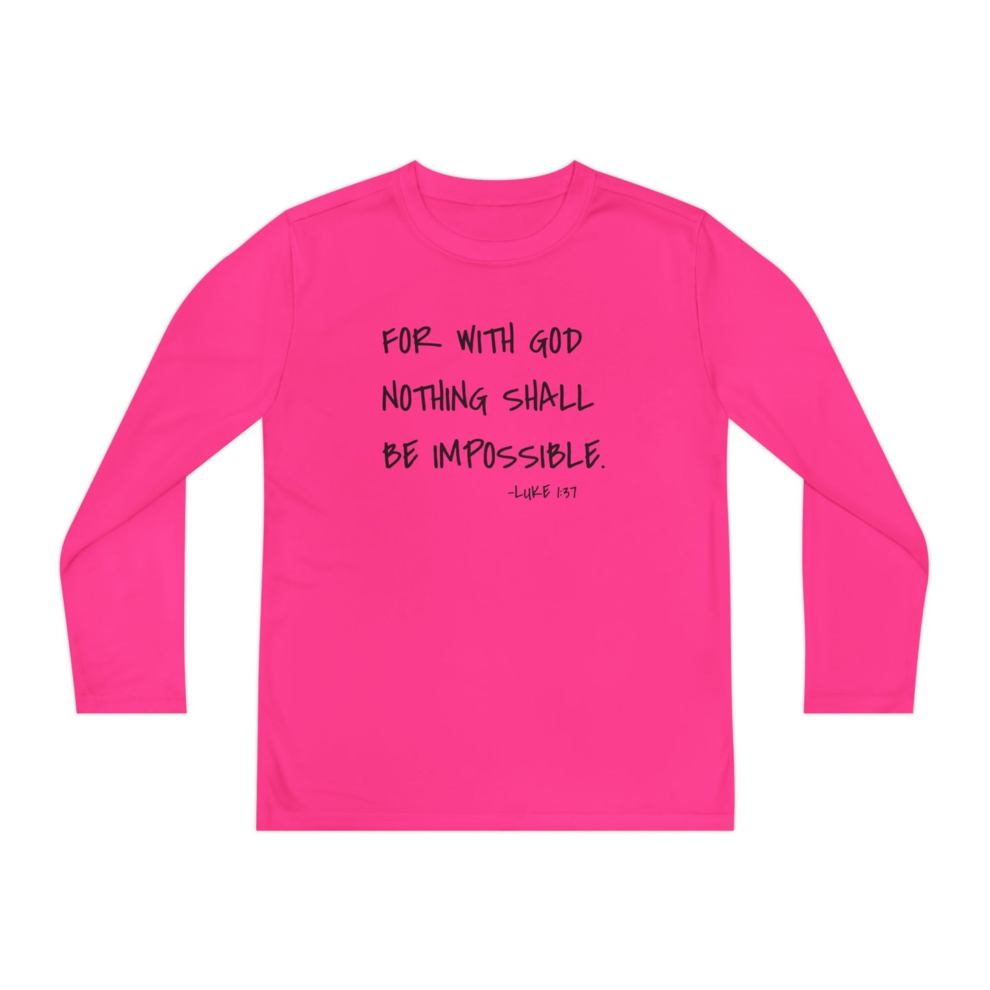 GOD DID - Youth Long Sleeve T-Shirt