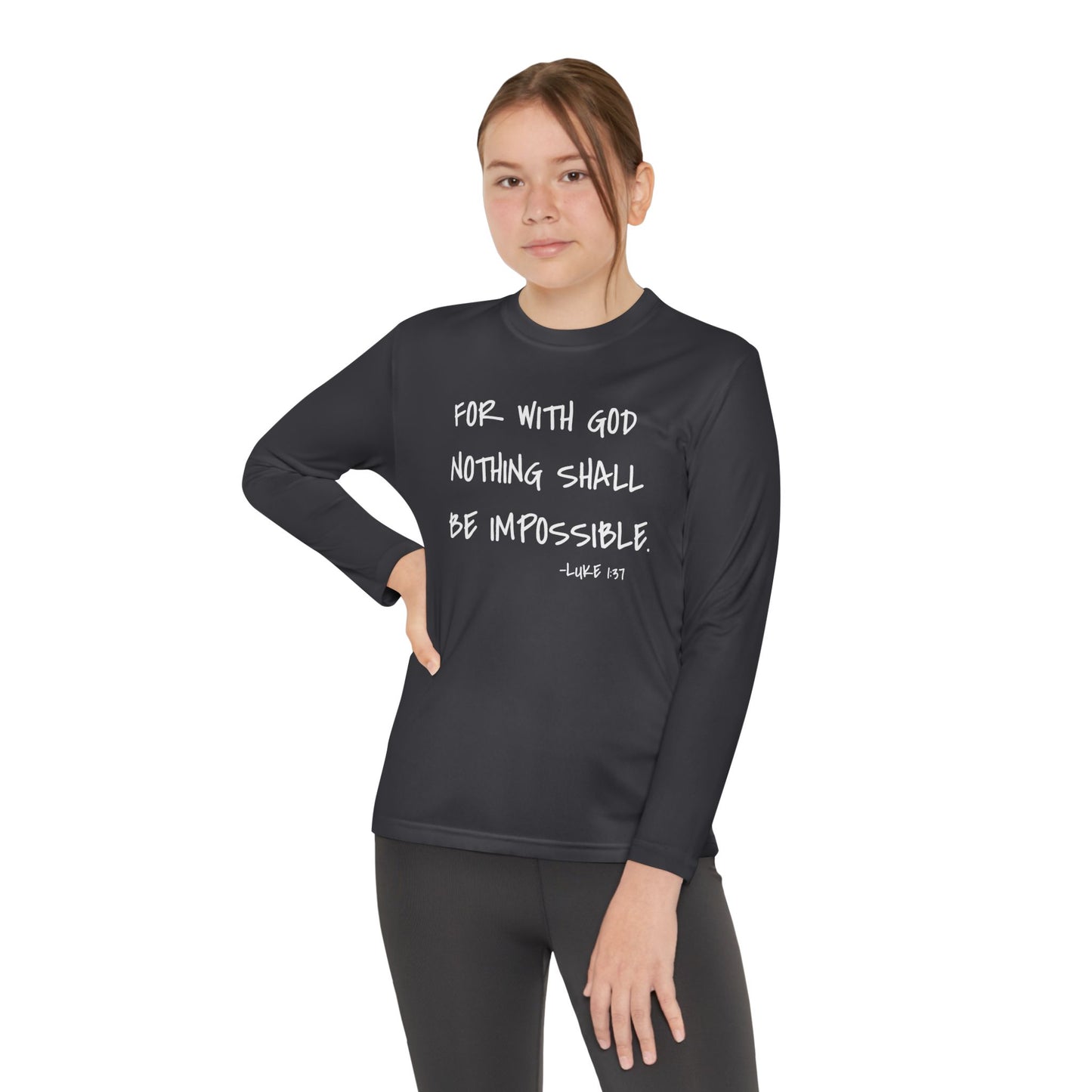 GOD DID - Youth Long Sleeve T-Shirt