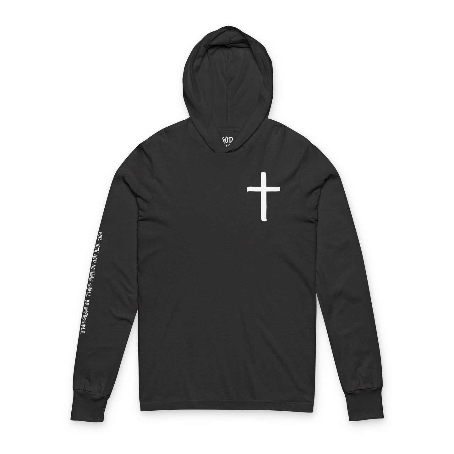GOD DID - Unisex Hooded Long Sleeve T-Shirt