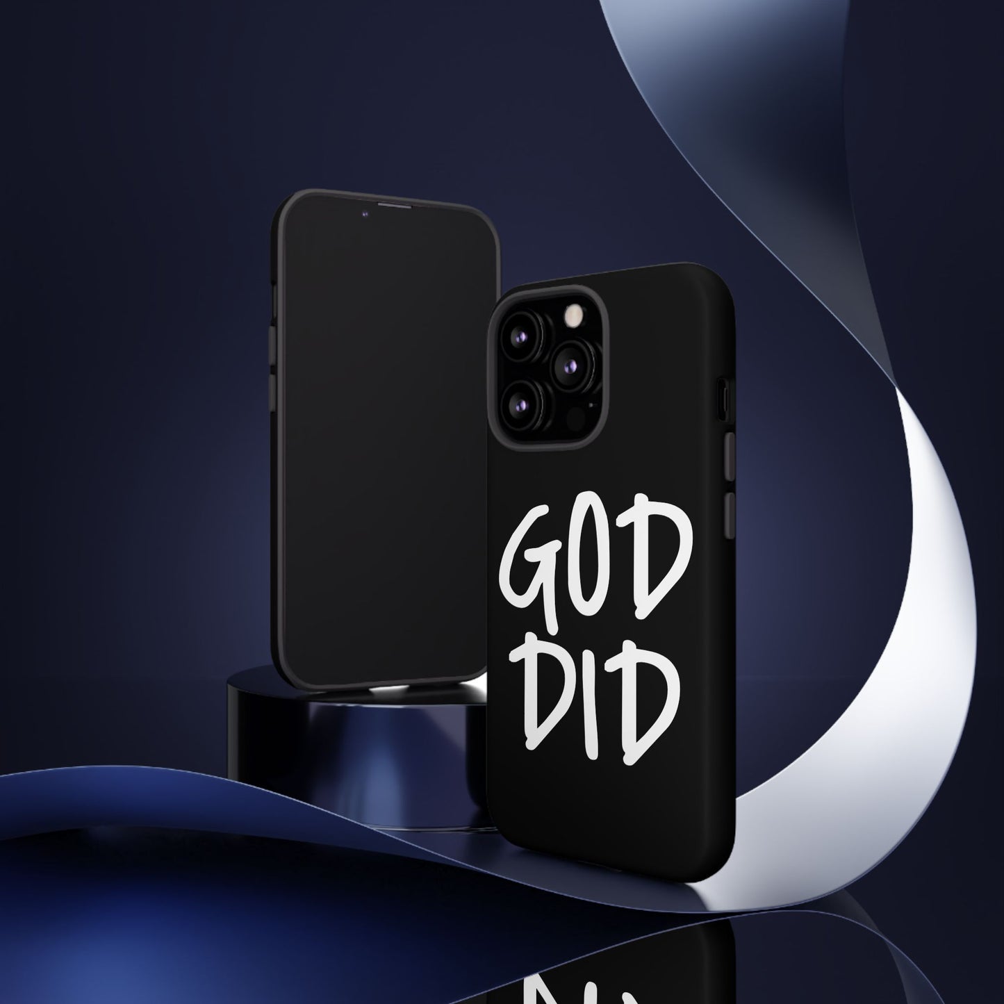 GOD DID - Apple iPhone Case(iPhone 13, 14, 15, 16, 17 Pro/Pro Max)