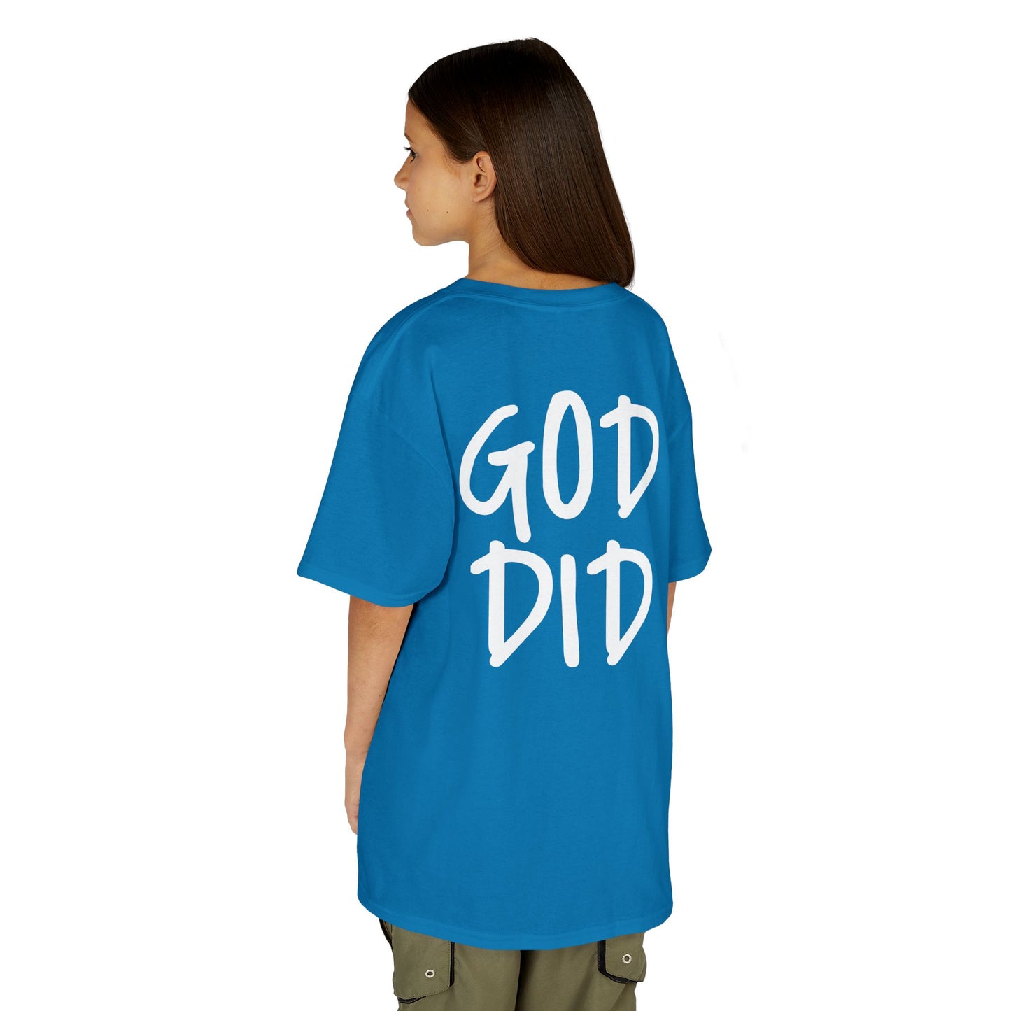 GOD DID - Kids Heavy T-Shirt