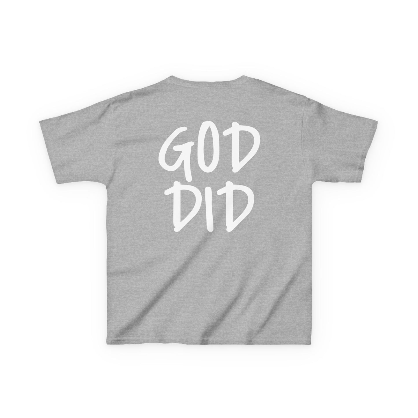 GOD DID - Kids Heavy T-Shirt