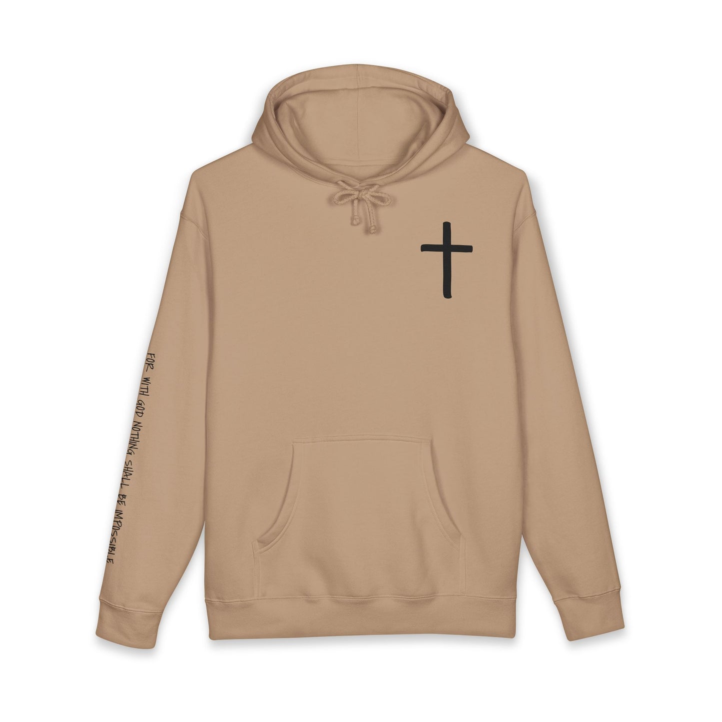 GOD DID - Faith Based Statement Hoodie