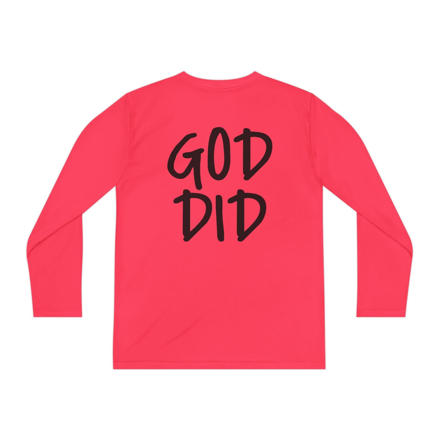 GOD DID - Youth Long Sleeve T-Shirt