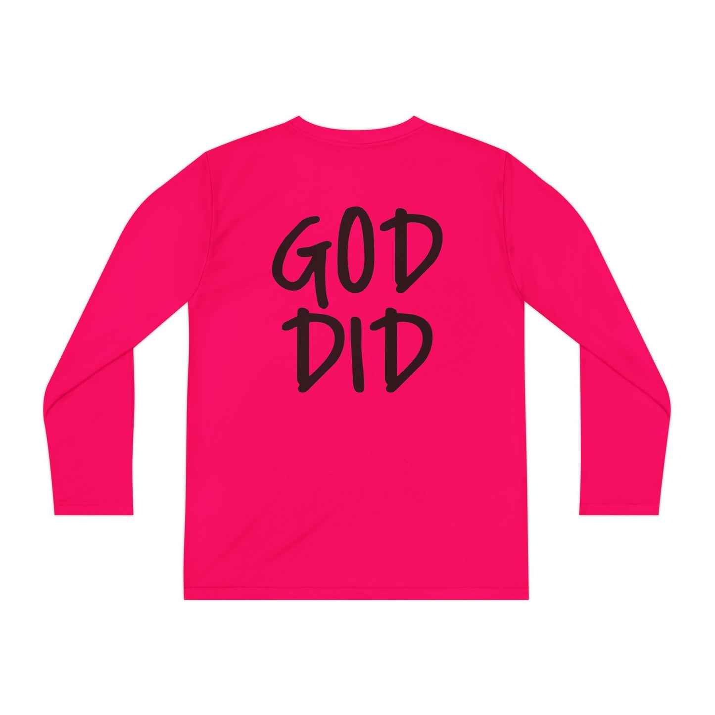 GOD DID - Youth Long Sleeve T-Shirt