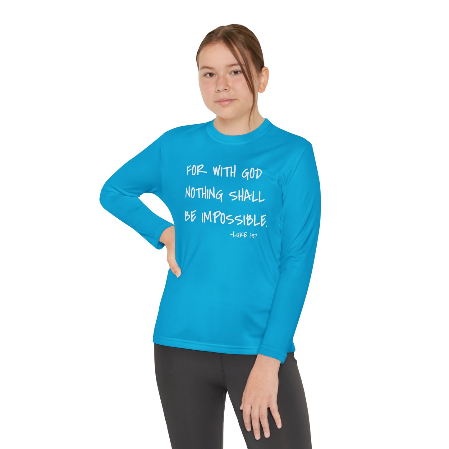 GOD DID - Youth Long Sleeve T-Shirt