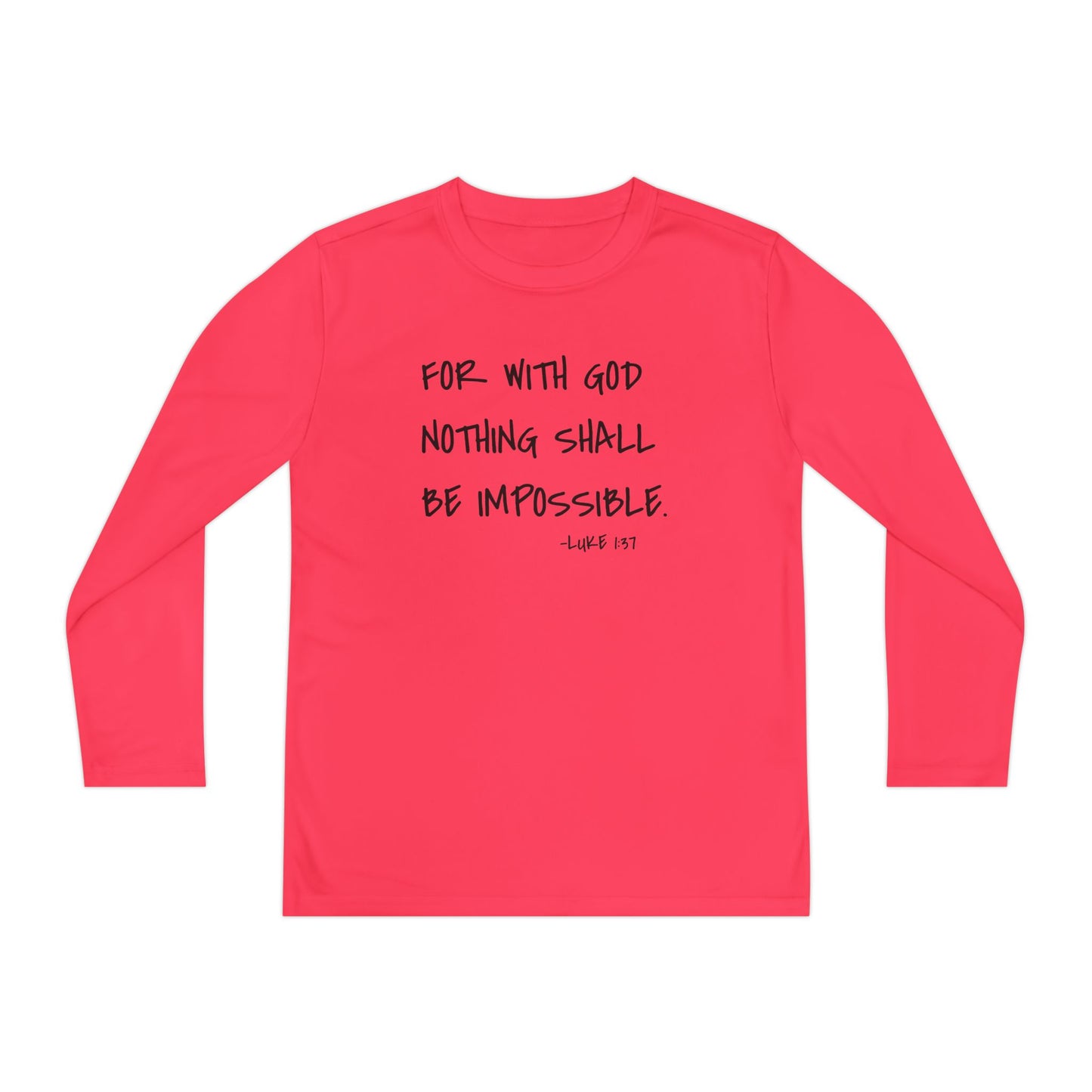 GOD DID - Youth Long Sleeve T-Shirt