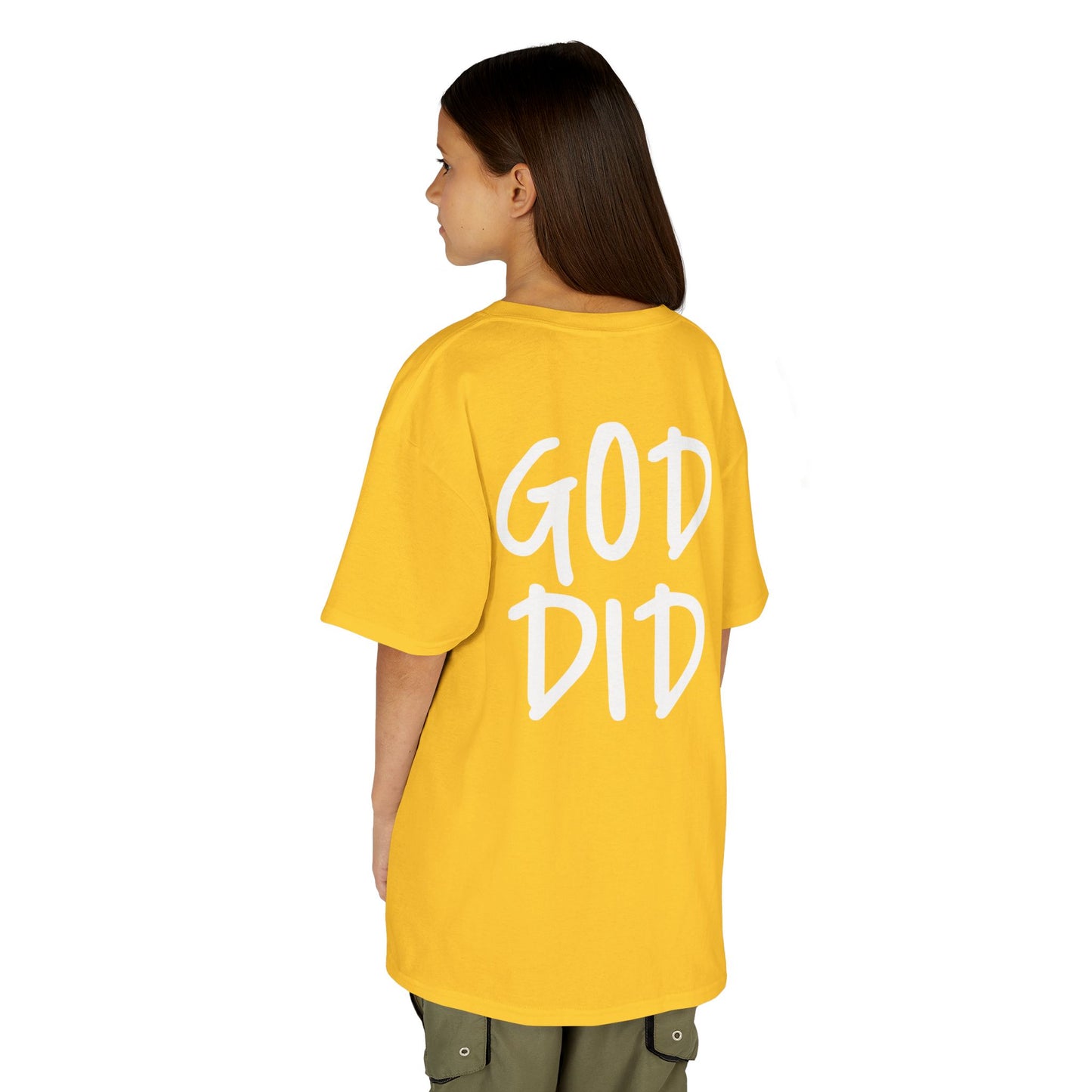 GOD DID - Kids Heavy T-Shirt