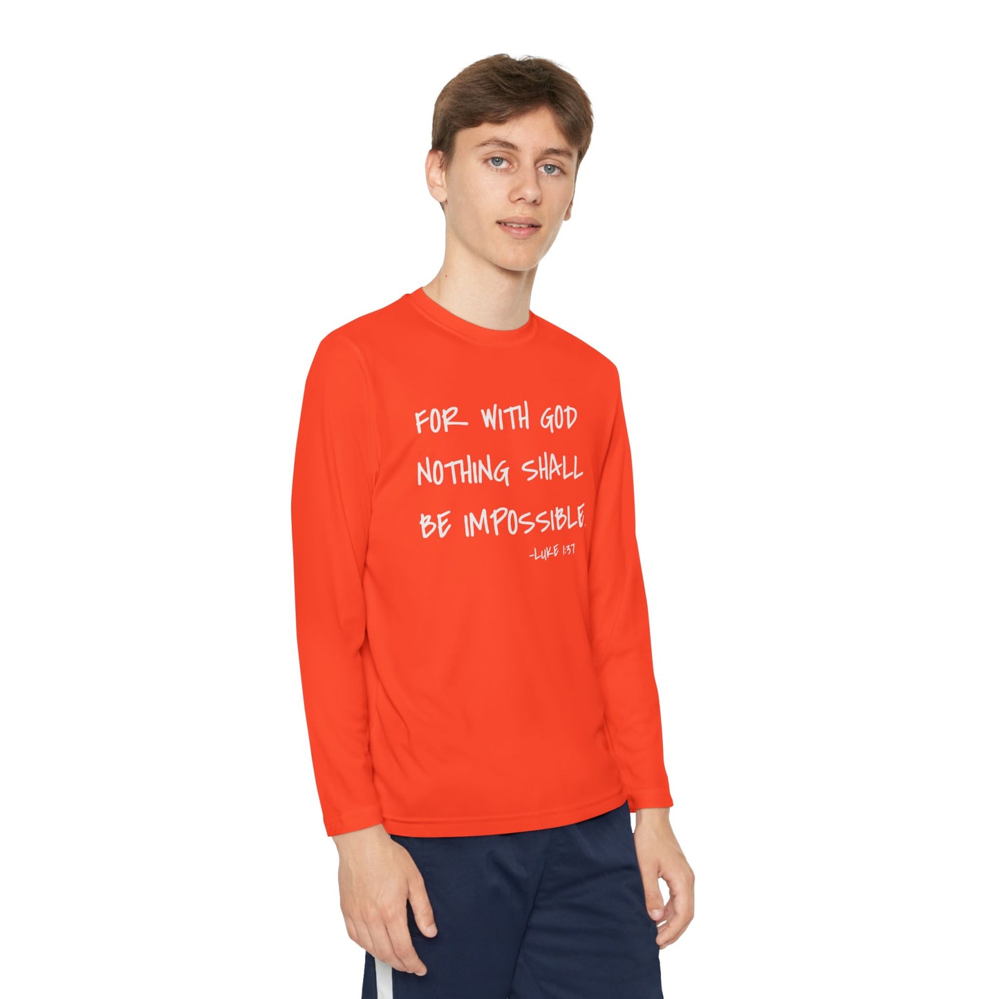 GOD DID - Youth Long Sleeve T-Shirt
