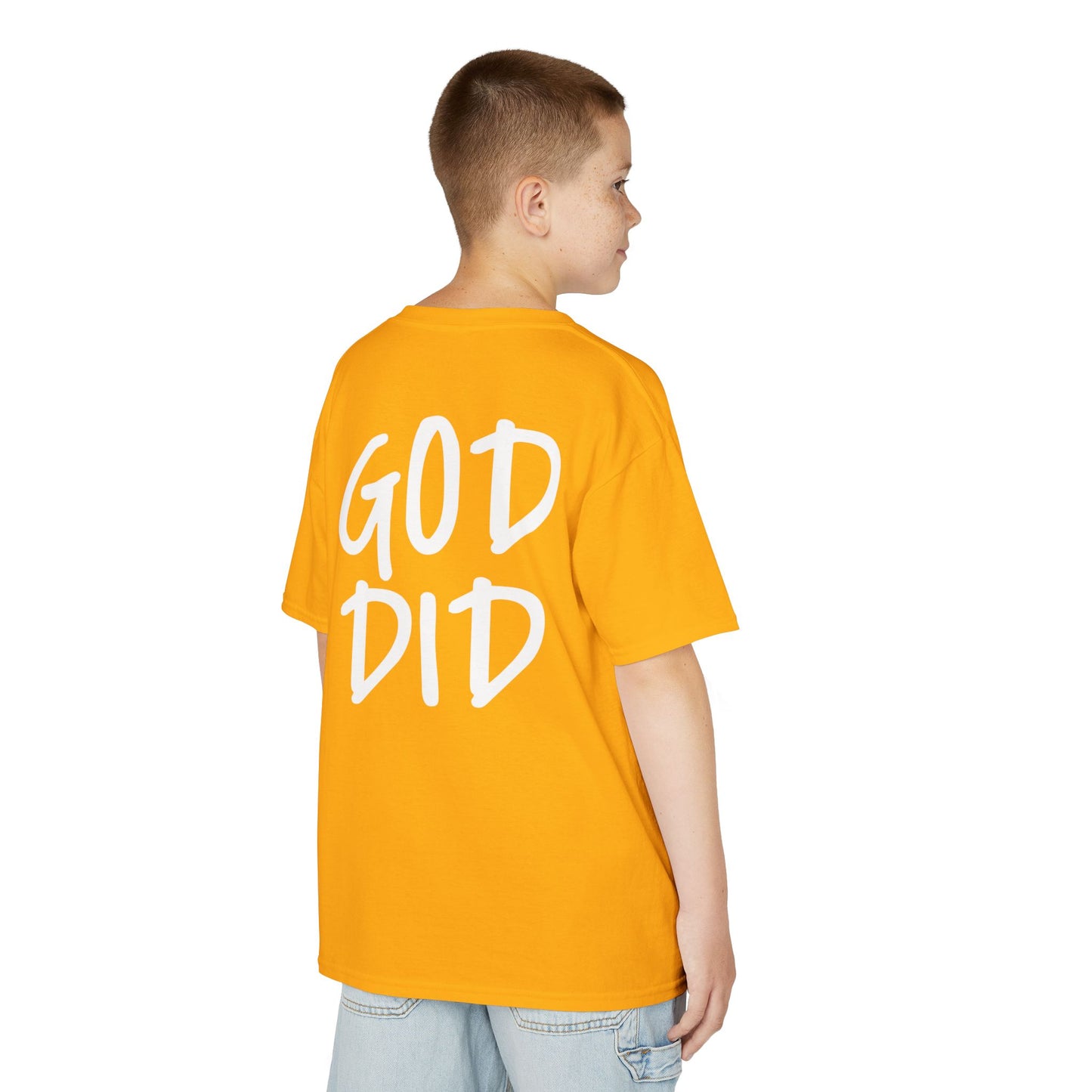 GOD DID - Kids Heavy T-Shirt