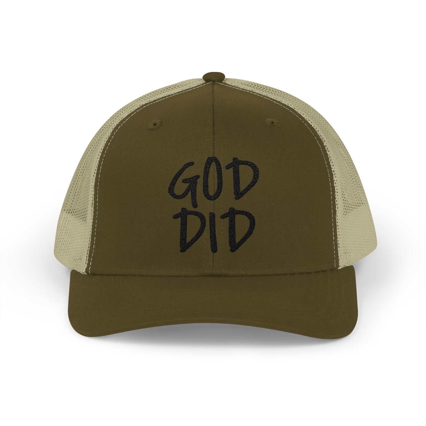 GOD DID - Snapback Trucker Cap
