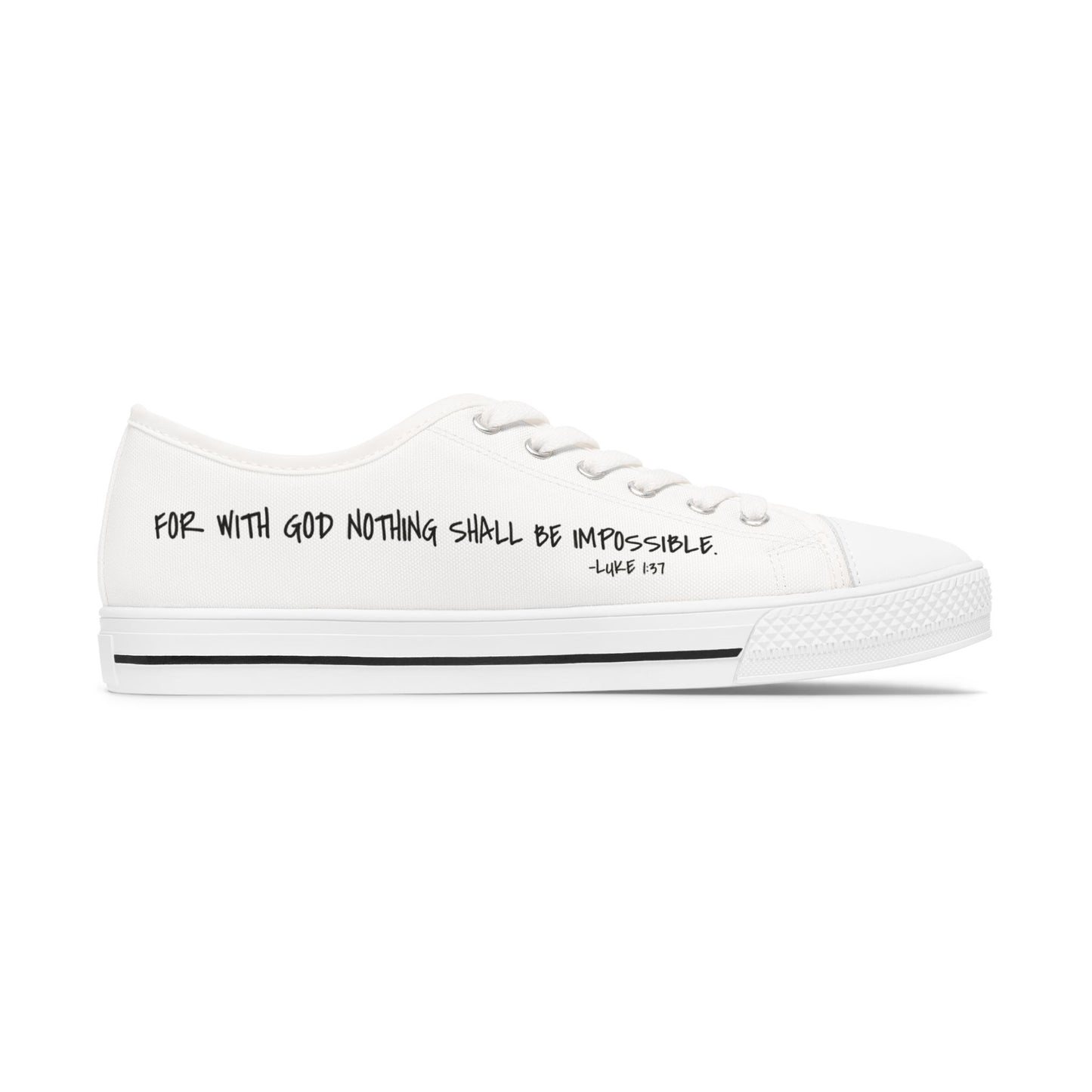 GOD DID - Women's Low Top Sneakers