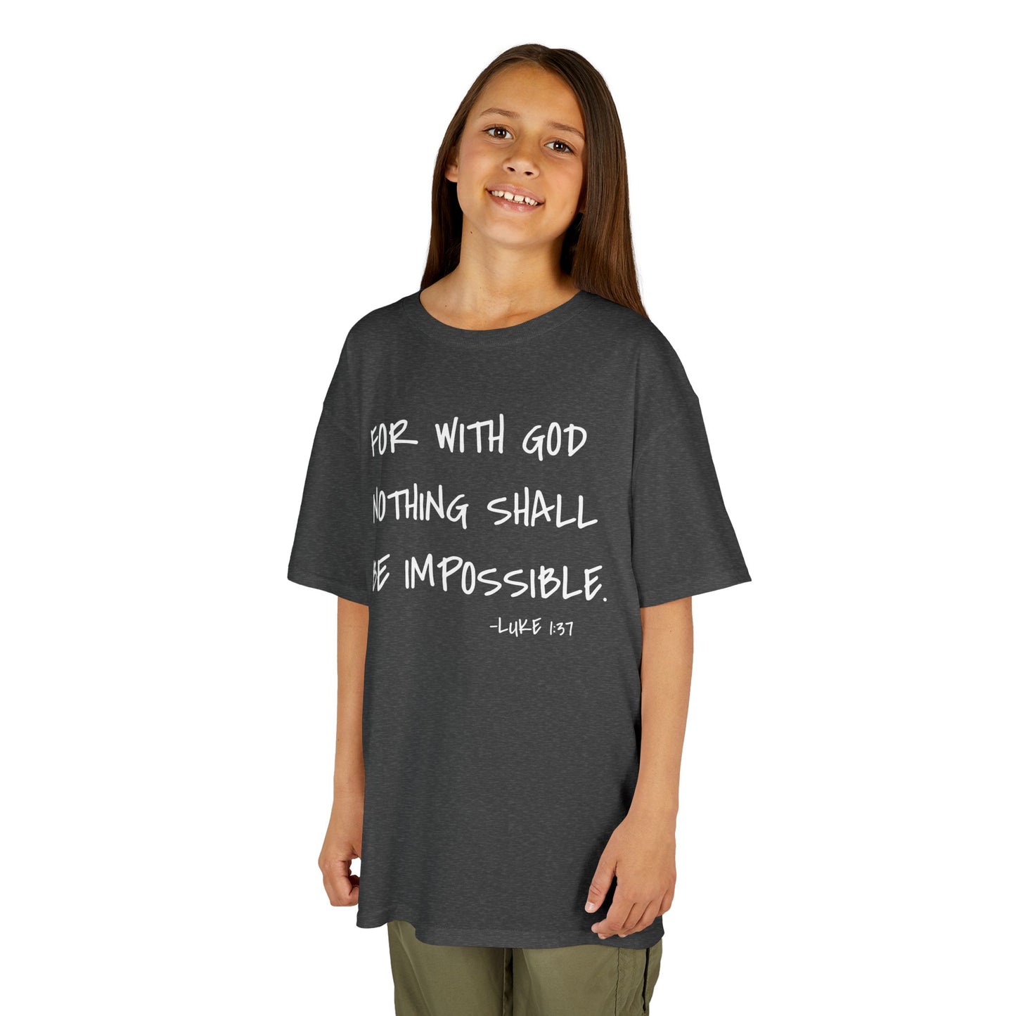 GOD DID - Kids Heavy T-Shirt