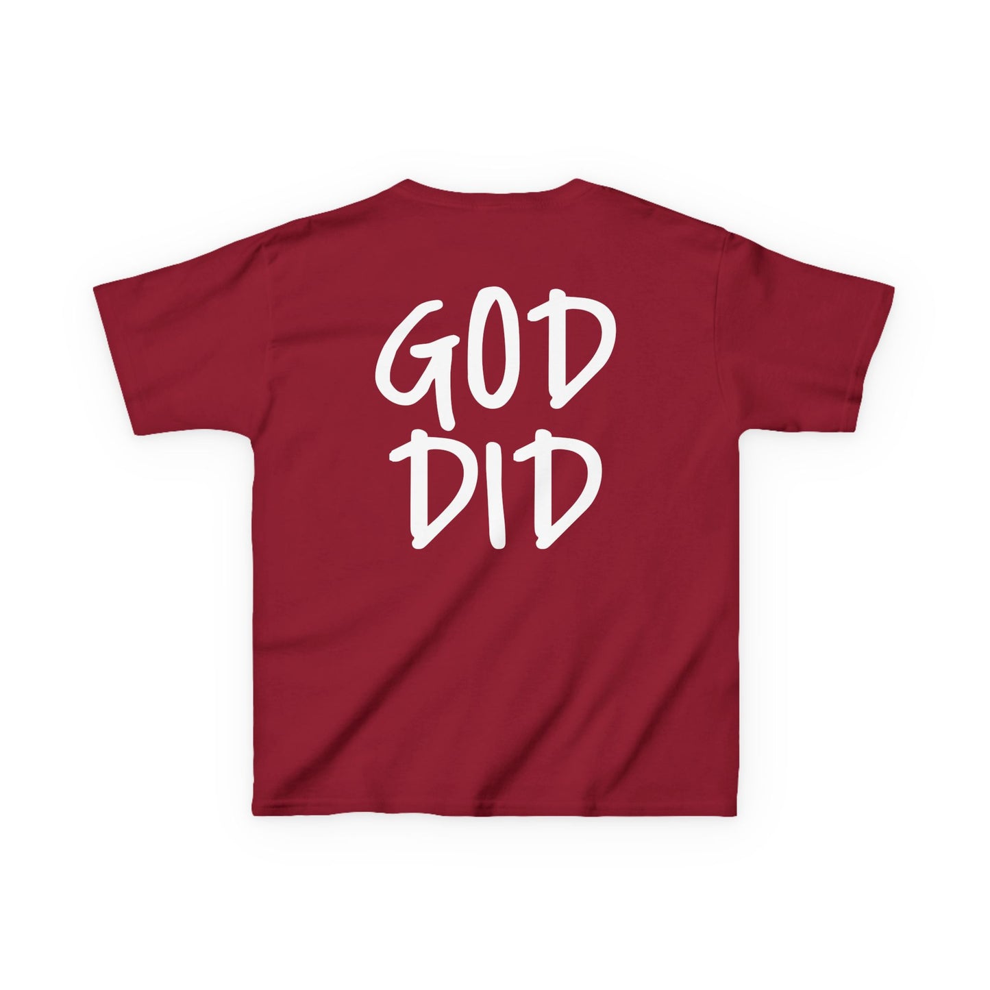GOD DID - Kids Heavy T-Shirt