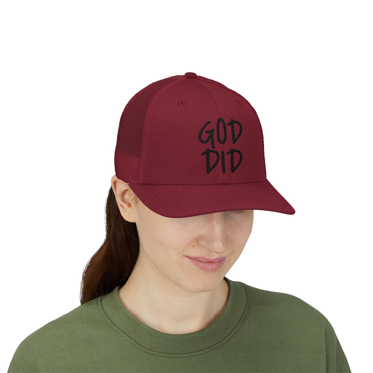 GOD DID - Snapback Trucker Cap