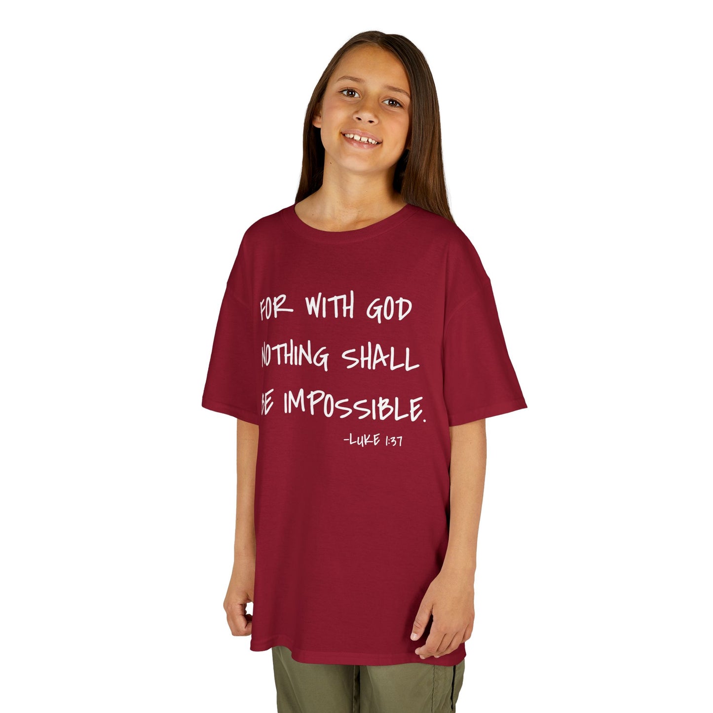 GOD DID - Kids Heavy T-Shirt