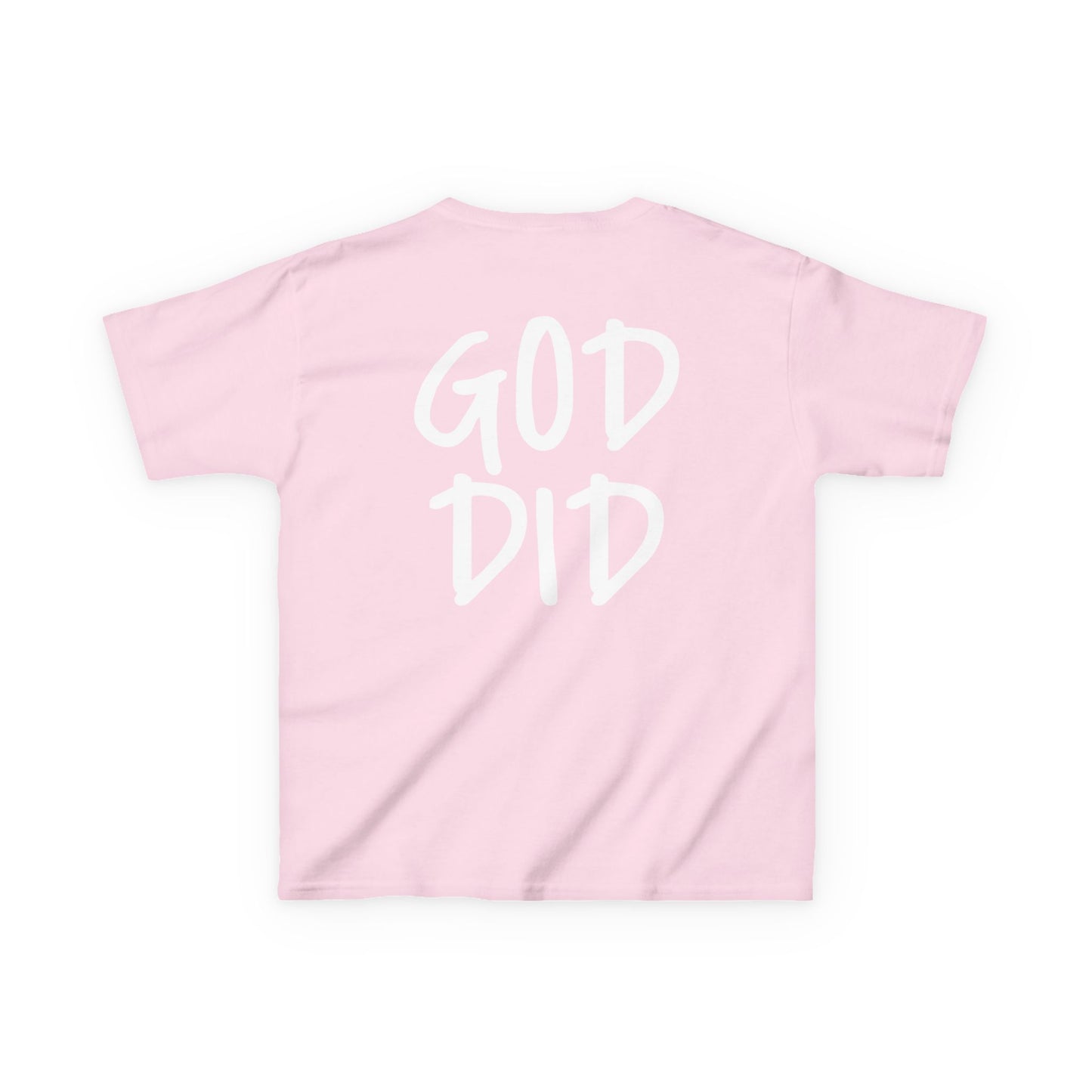 GOD DID - Kids Heavy T-Shirt