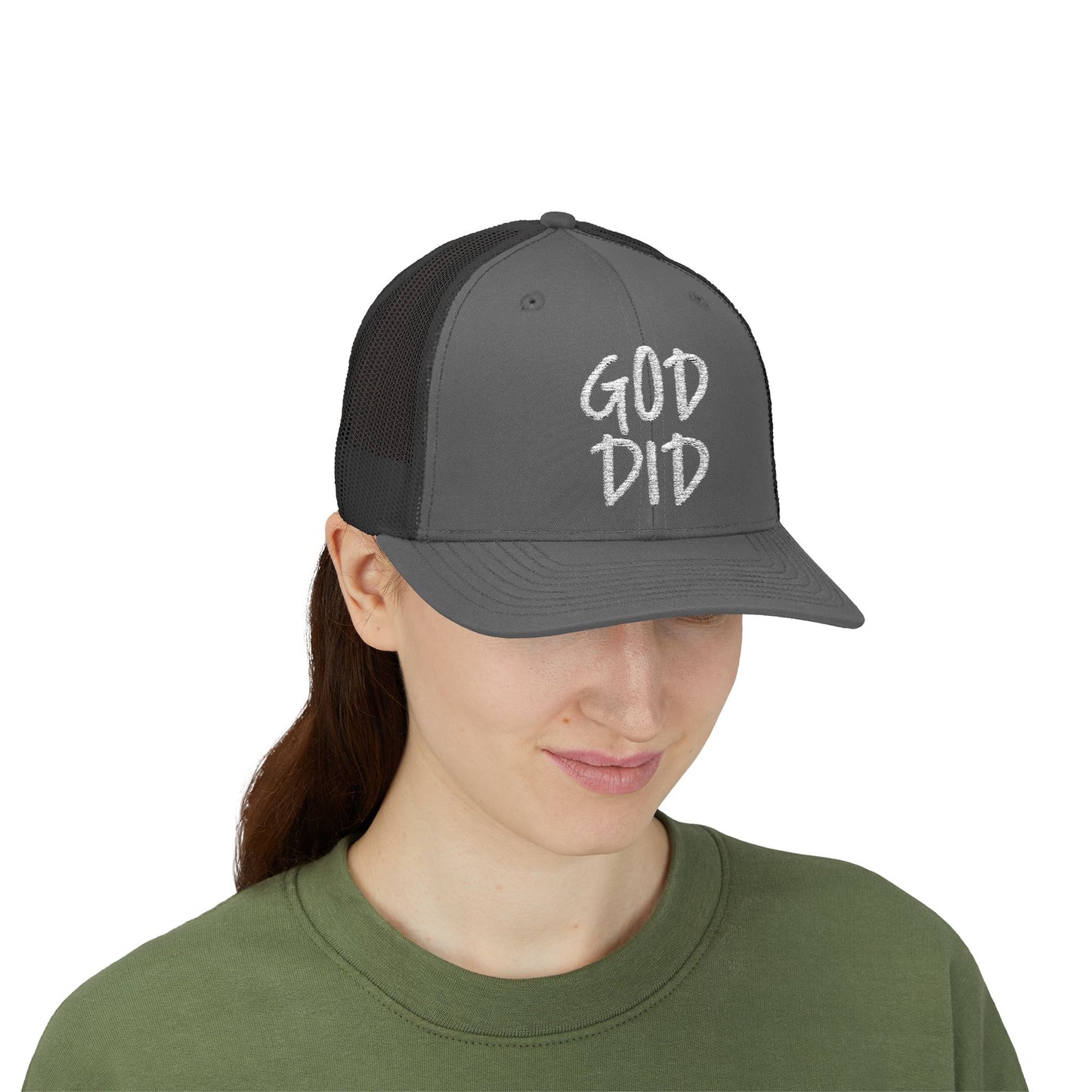 GOD DID - Snapback Trucker Cap
