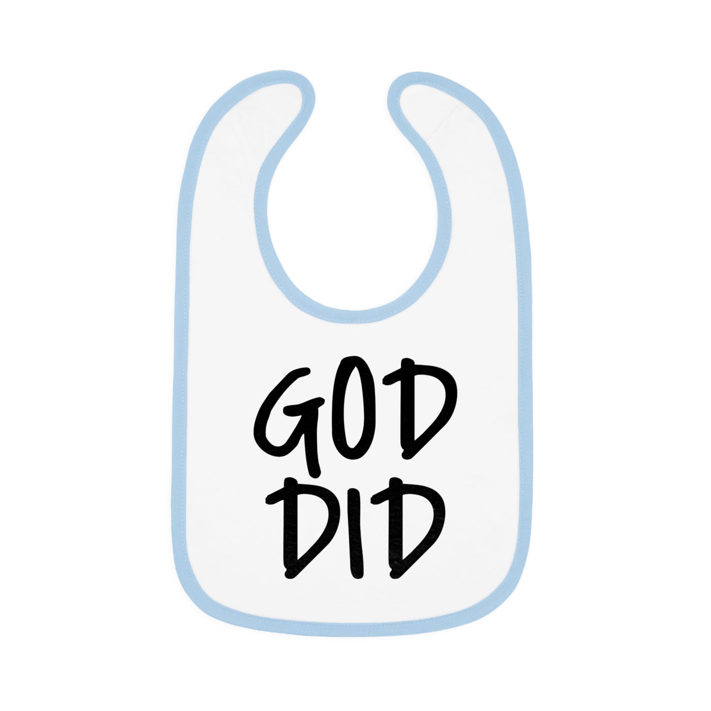 GOD DID - Baby Bib
