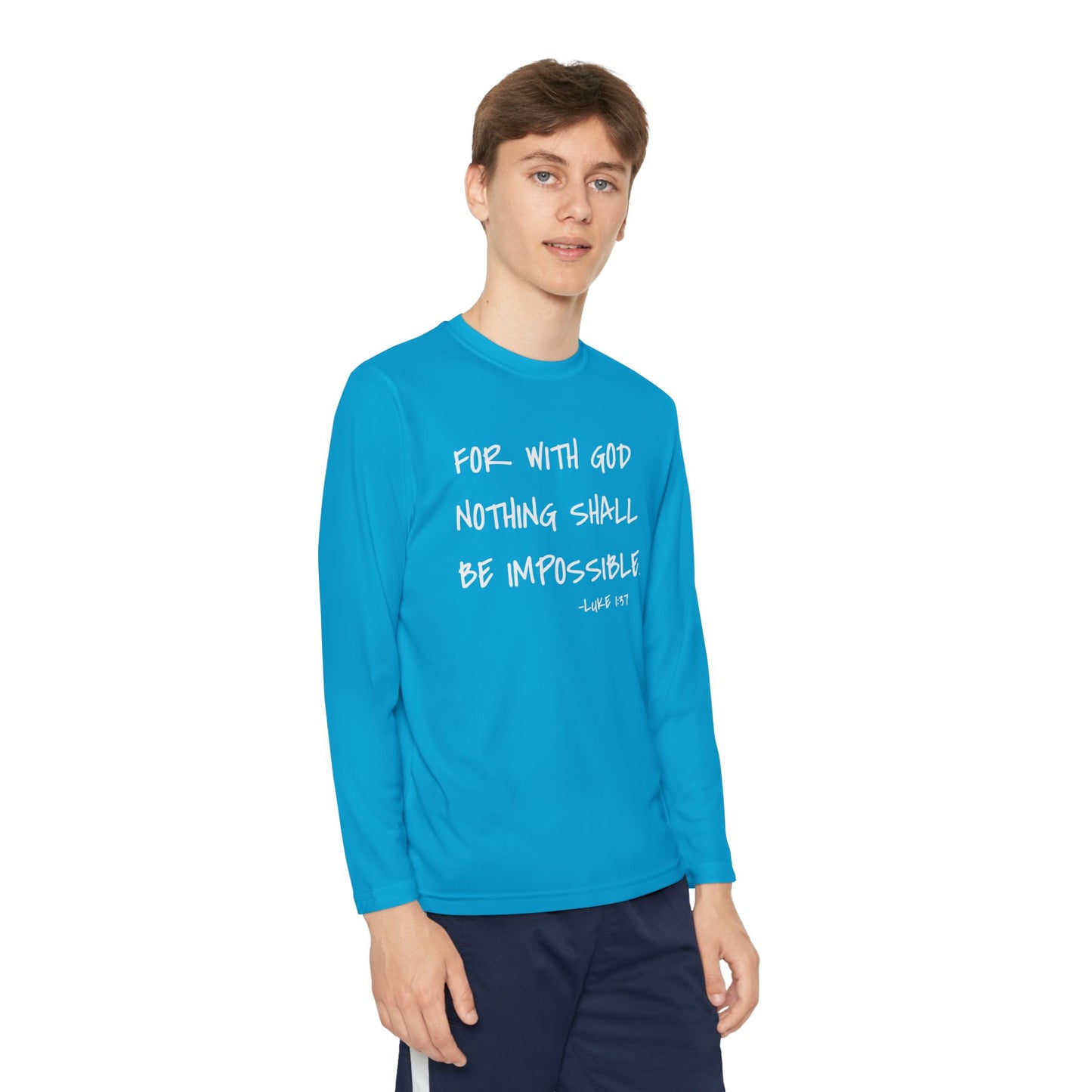 GOD DID - Youth Long Sleeve T-Shirt