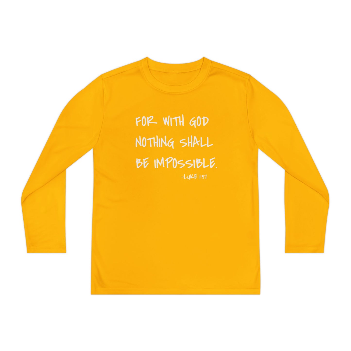 GOD DID - Youth Long Sleeve T-Shirt