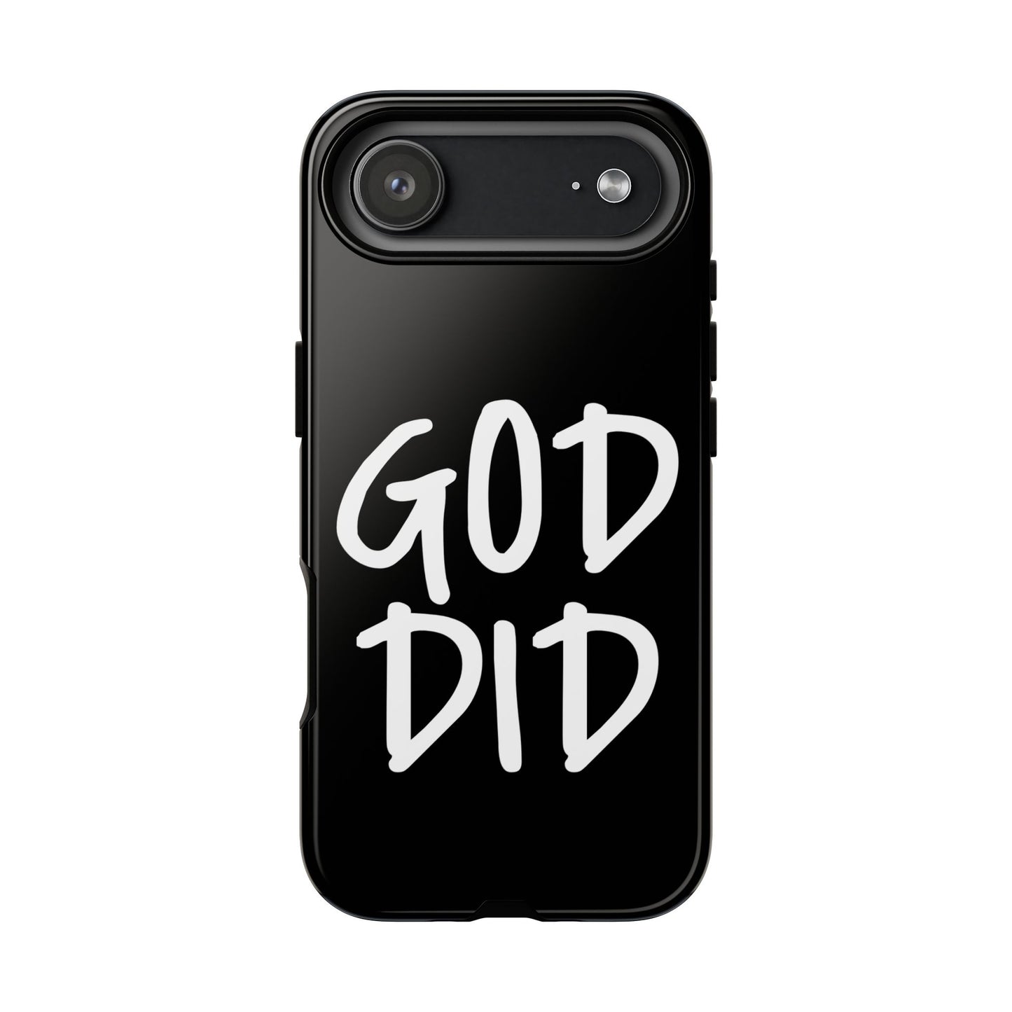 GOD DID - Apple iPhone Case(iPhone 13, 14, 15, 16, 17 Pro/Pro Max)