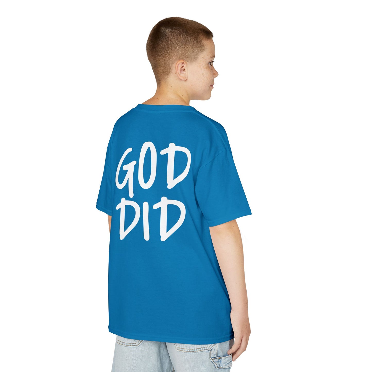 GOD DID - Kids Heavy T-Shirt